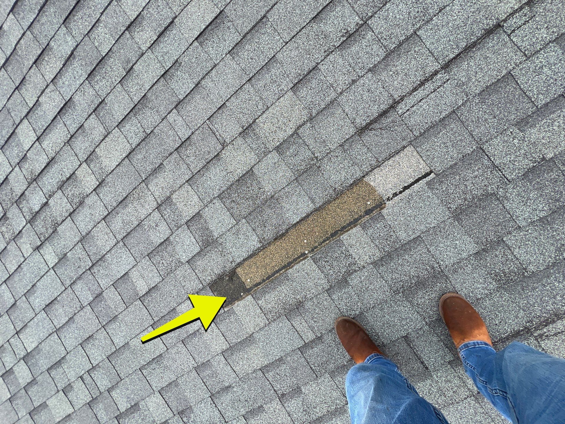 Hail Damage using Owen's Corning Duration (Lifetime) Shingles by Roof Repair Company