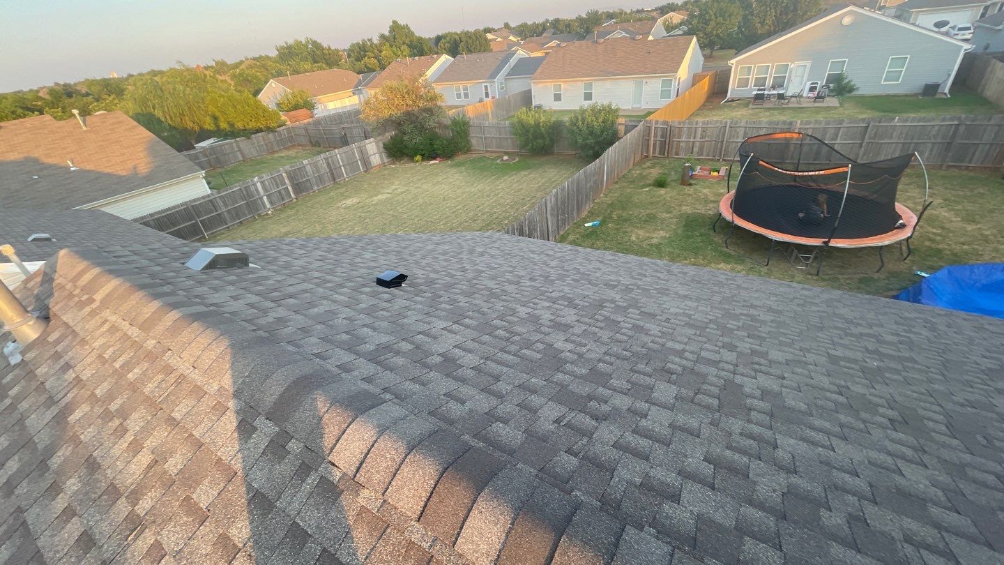 Residential Roofing Installation using GAF Natural Shadow  by A & H Roofing and Contracting
