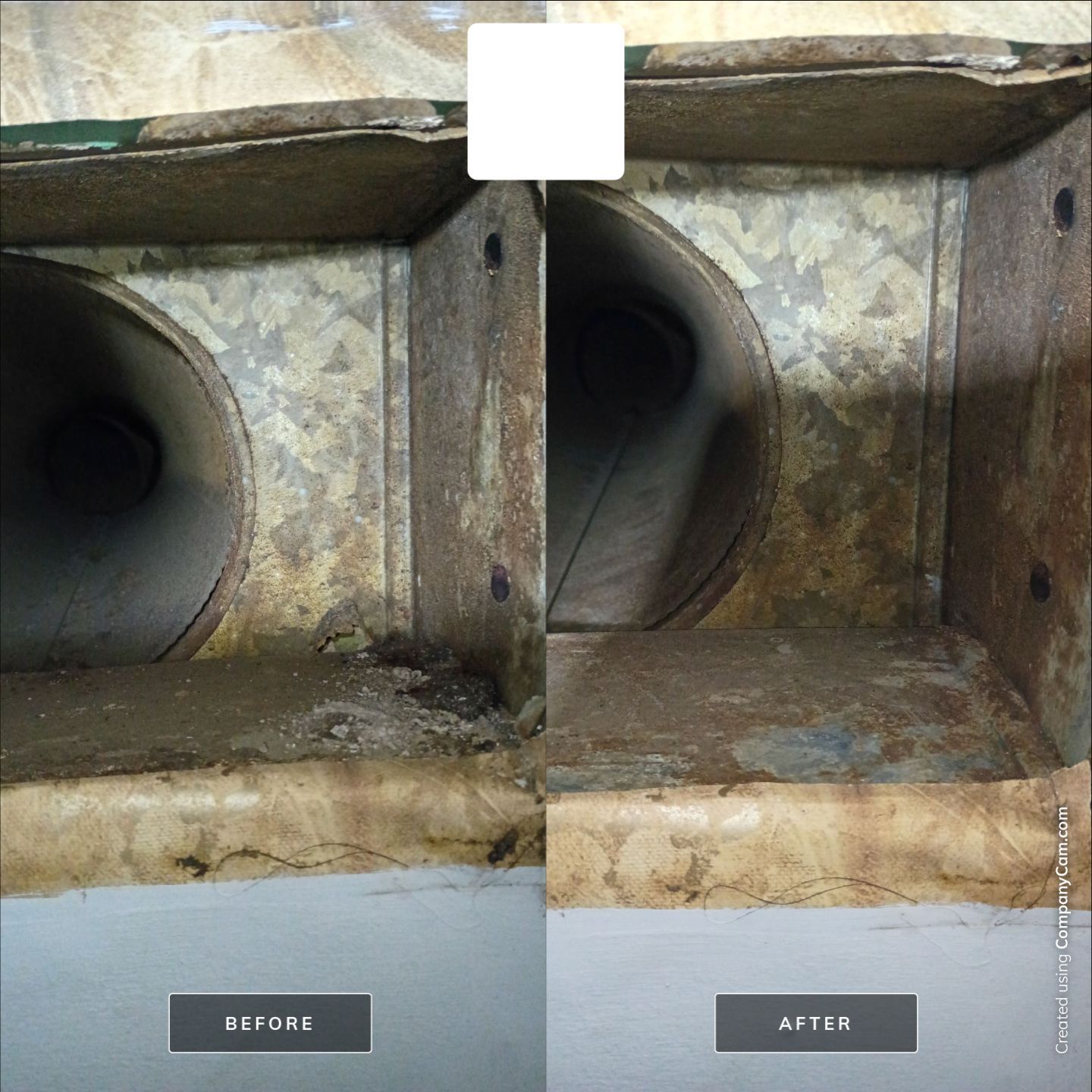 Project in Columbus by Voyager Air Duct Cleaning
