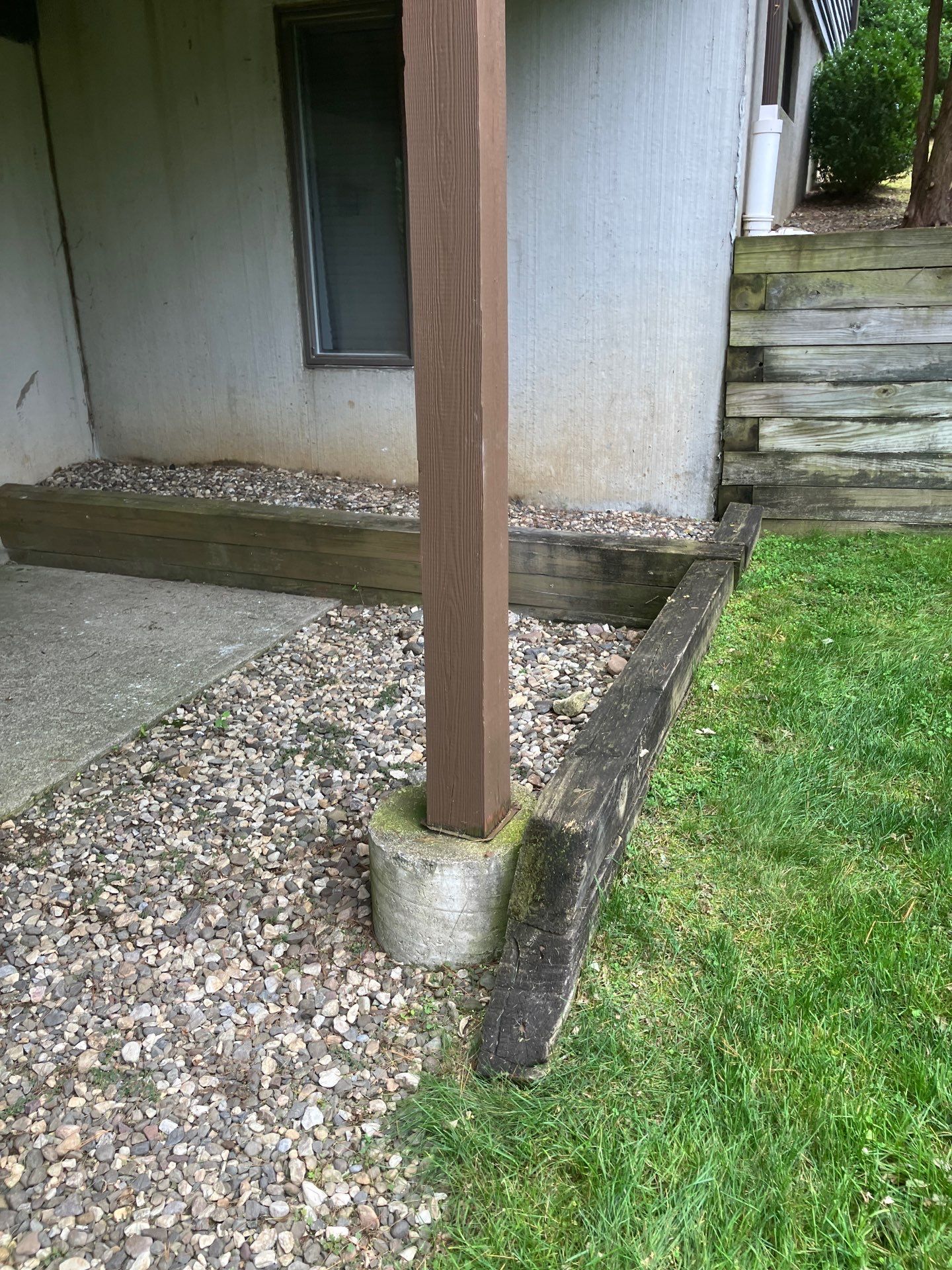 Railroad Tie Wall Replacements by High Sierra Landscape Contractors Inc.