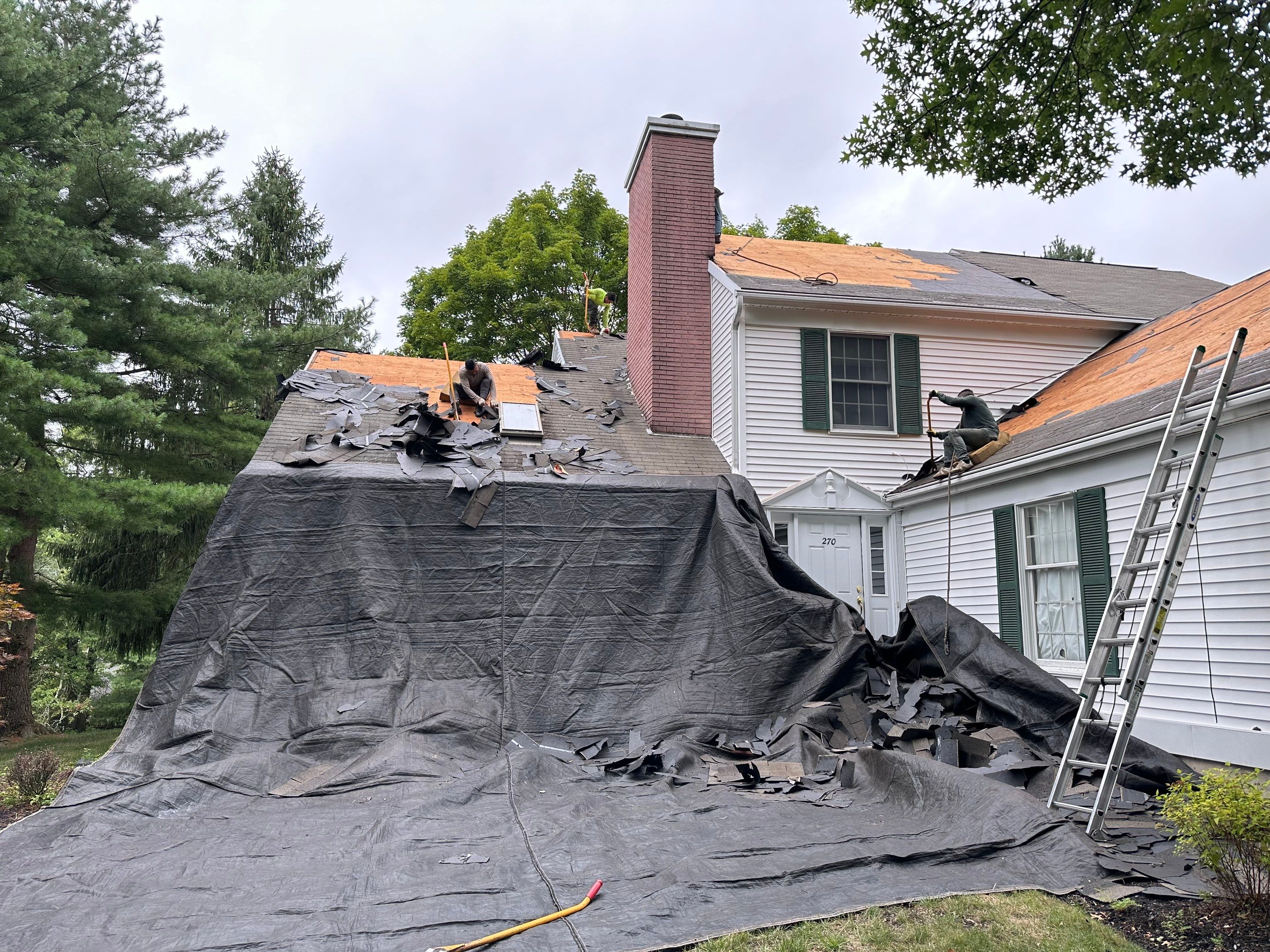 Residential Roofing Installation using Asphalt Roof Shingles GAF by Home Concepts Construction