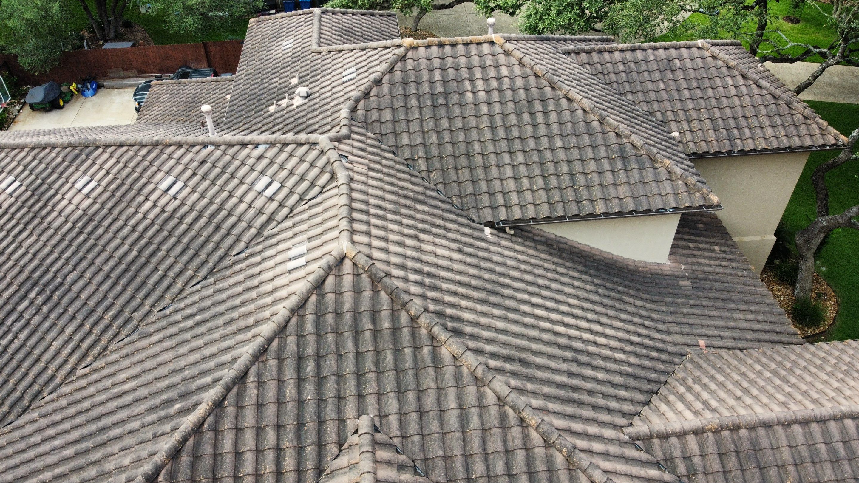 Tile Roof Wash Project in Garden Ridge by Bright Choice
