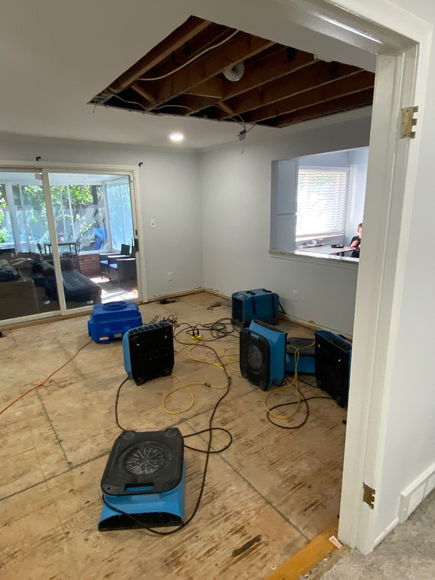 Project in Livonia by EzDry Water Mitigation & Property Restoration