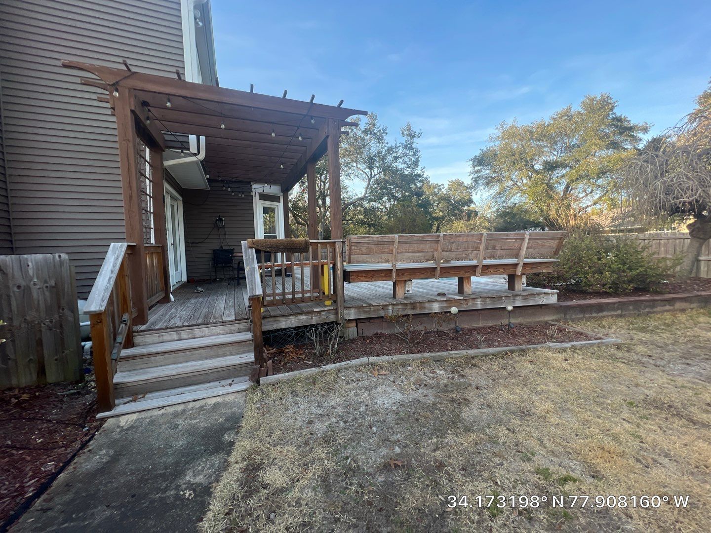 Weathered Deck using Wood Sealant by DuraSeal