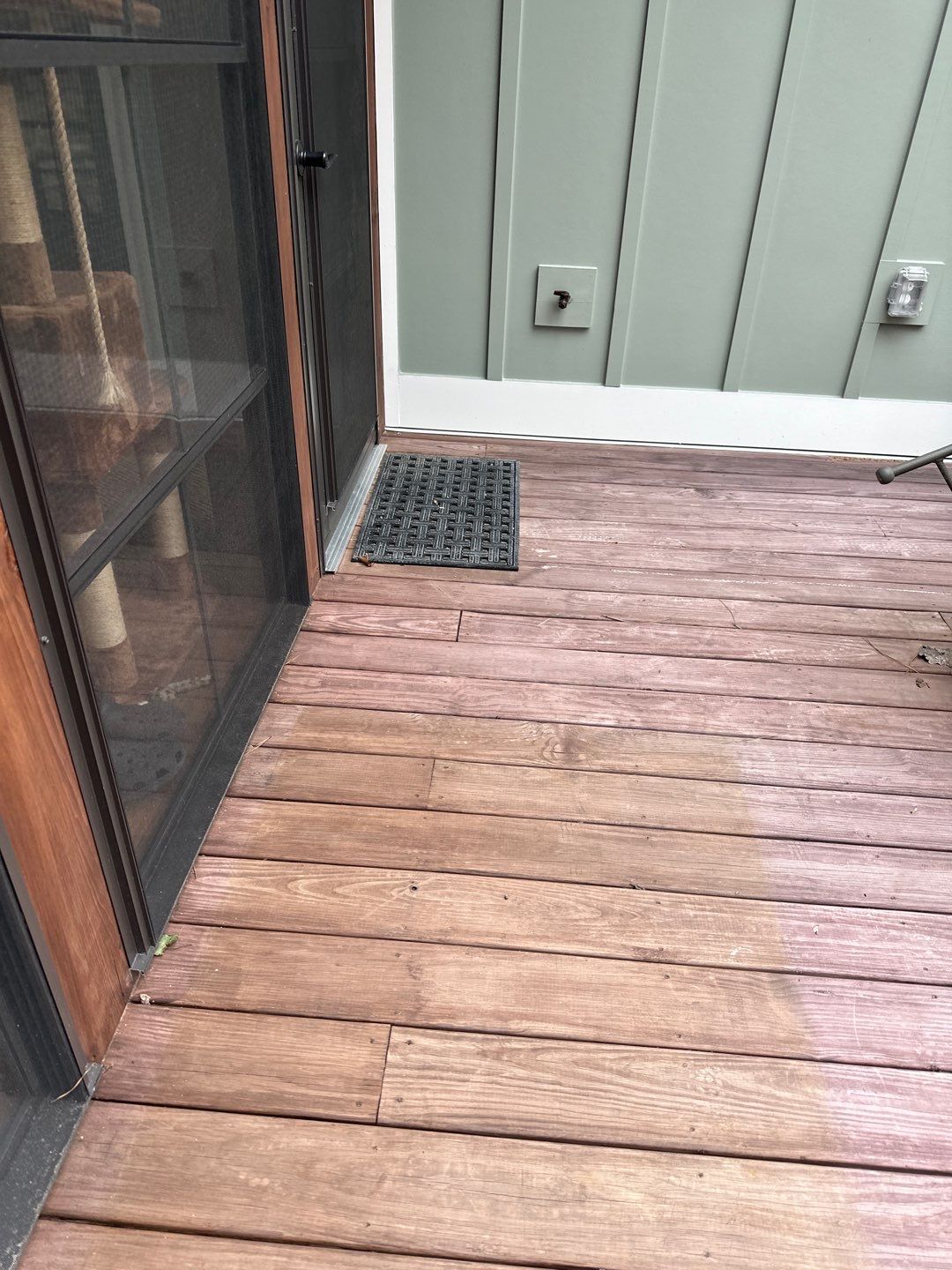 Weathered Deck using Wood Sealant by DuraSeal