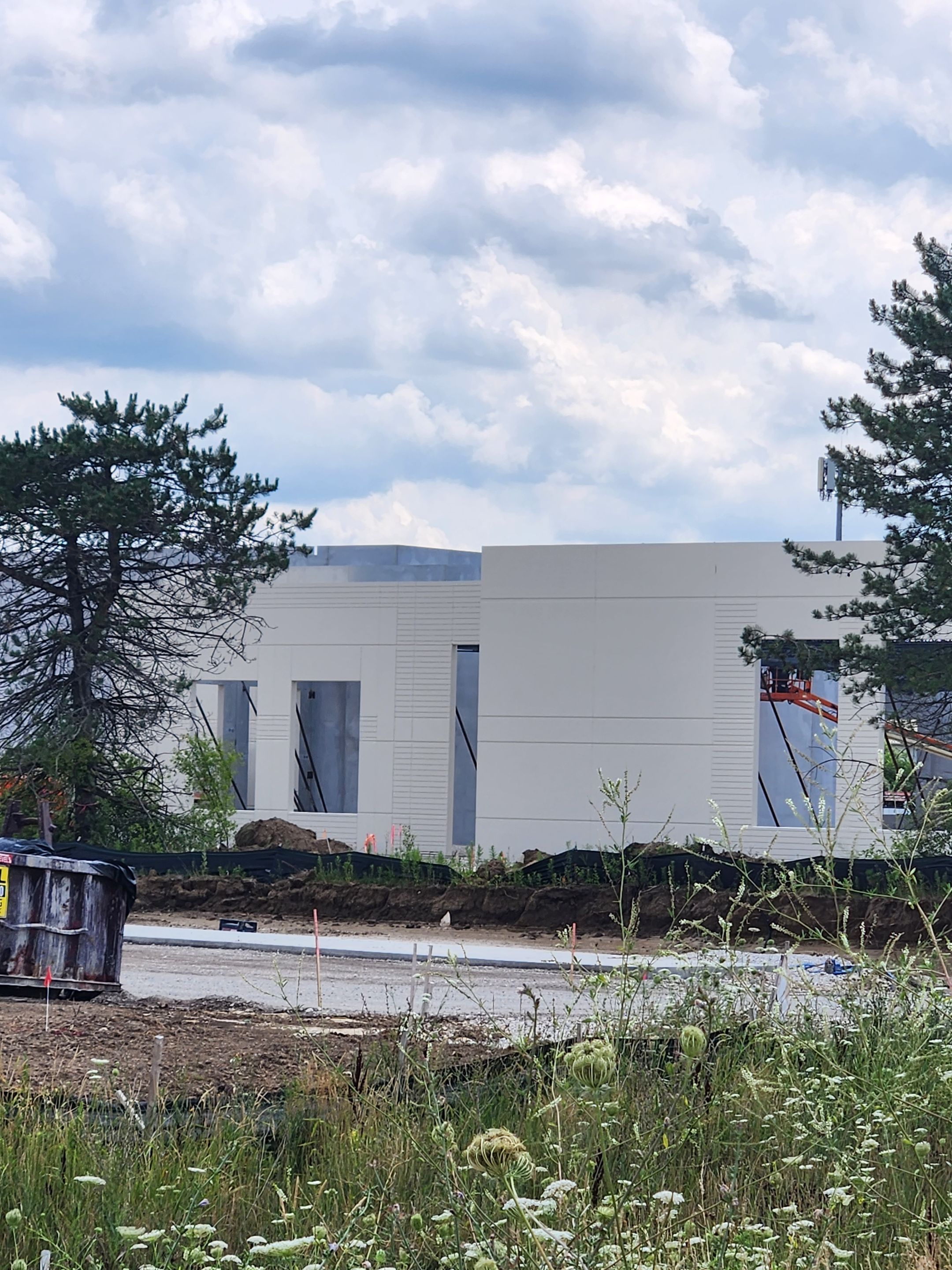 New Construction Precast - Warehouse, Office & Line Striping by Blair Commercial Painting, LLC