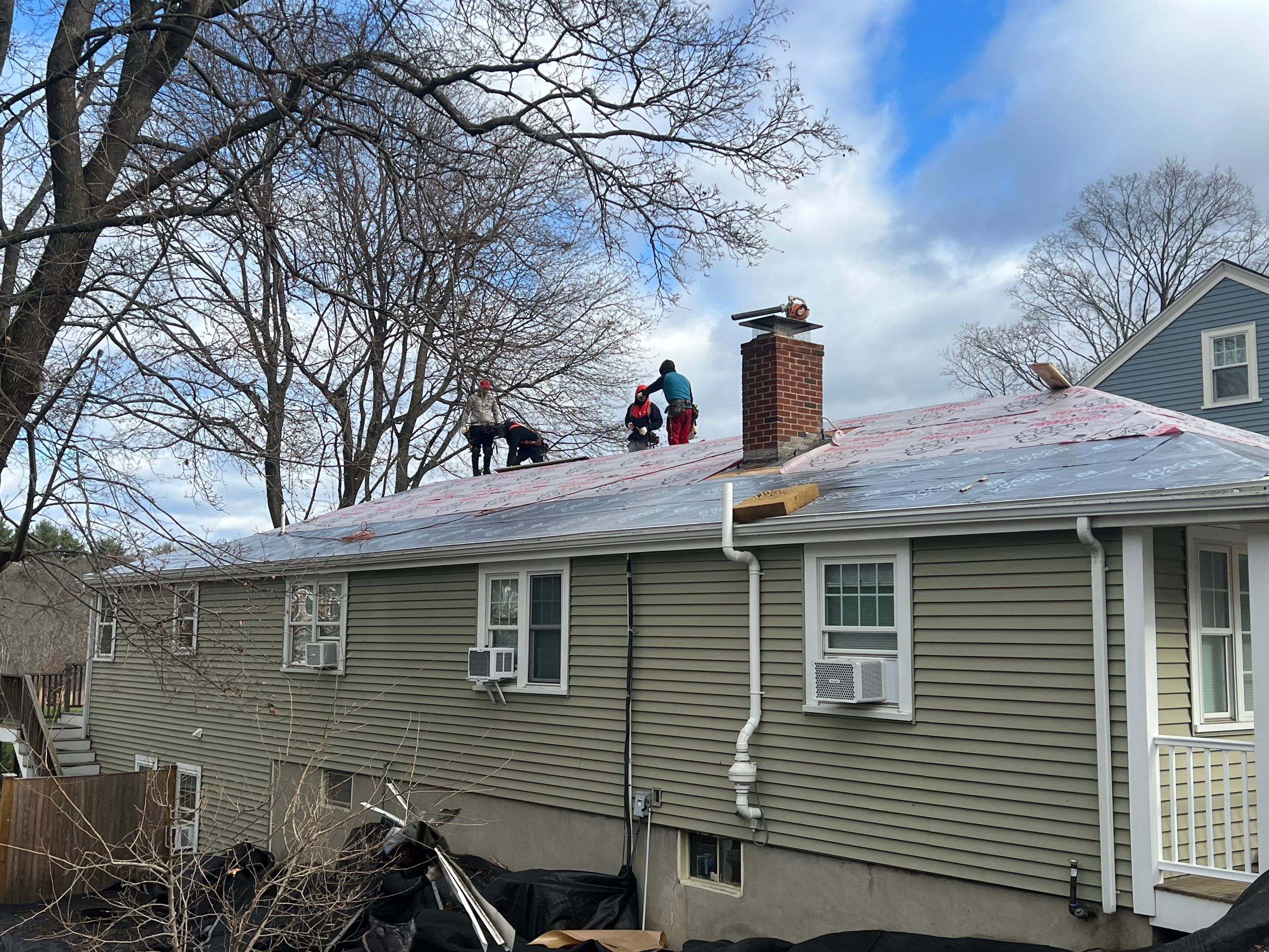 Concord Complete Roof Replacement with Terra Cotta Shingles & Balanced Ventilation by Mighty Dog Roofing of Greater Middlesex County