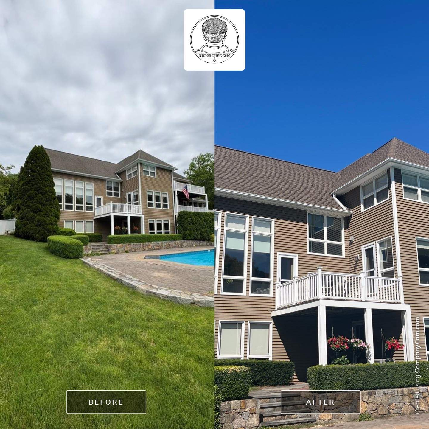 Brand new roof by DiGiorgi in Shelton by DiGiorgi Roofing and Siding Inc