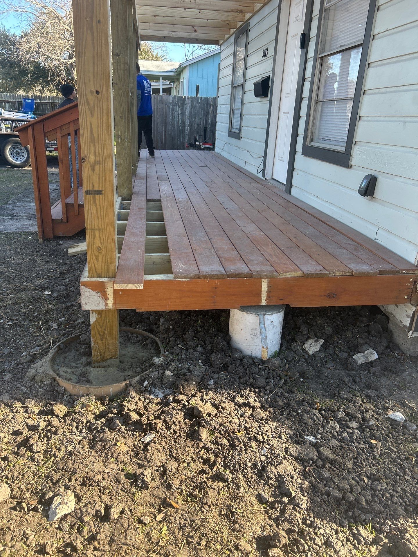 Over Engineered Patio by Bayfront Roofing and Construction