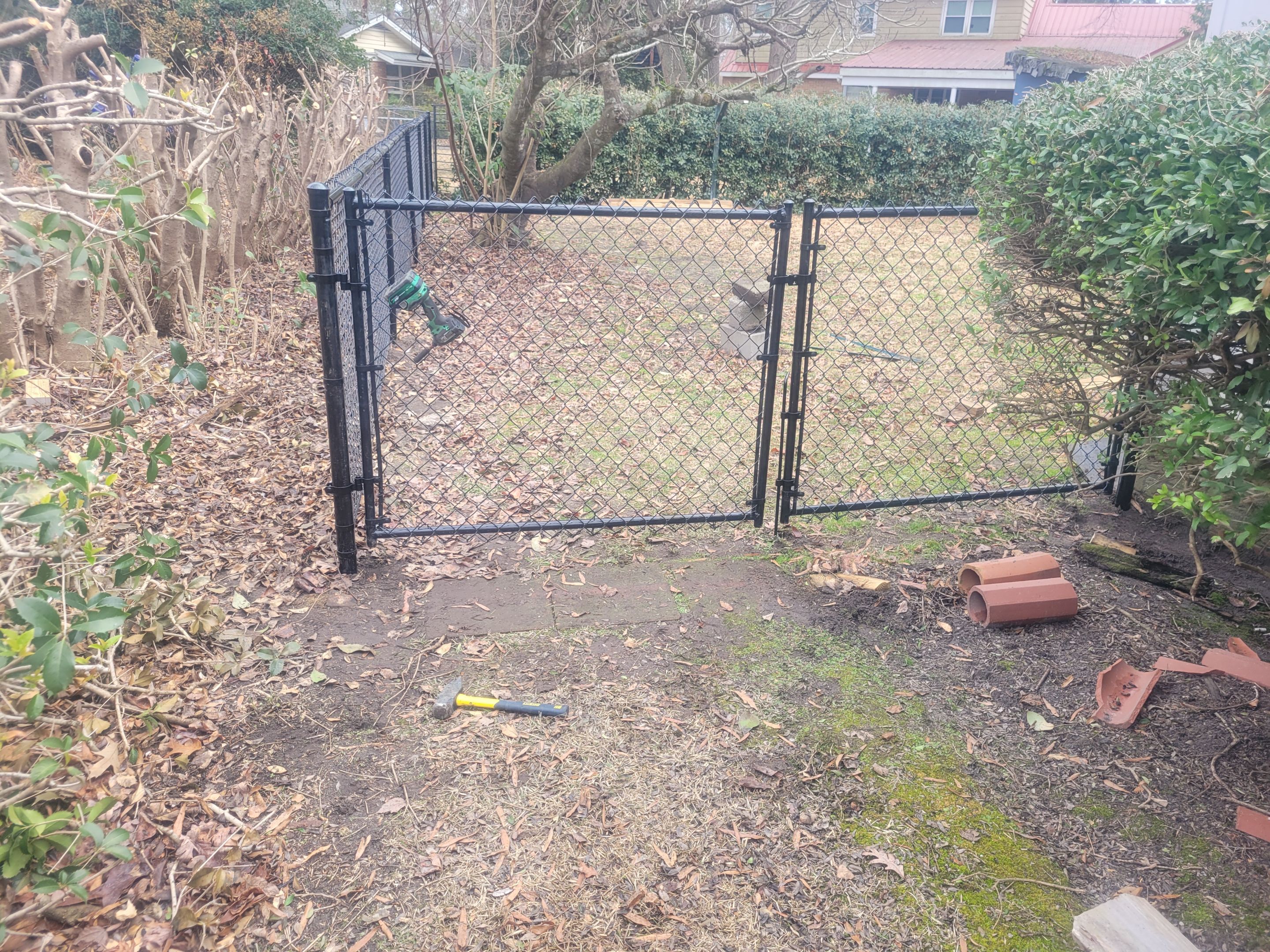 Project in Kinston by Superior Fence and Rail