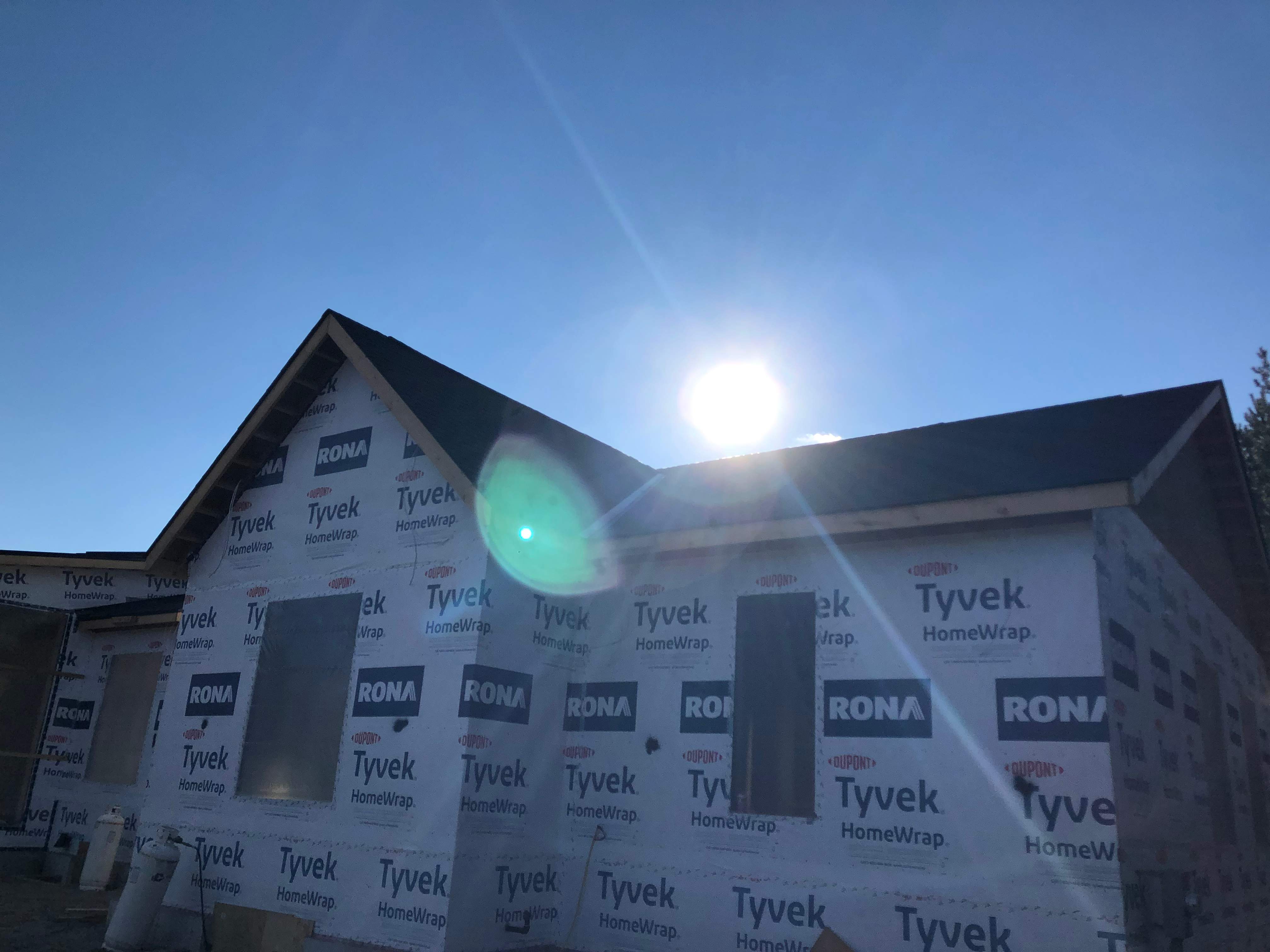 New Home Construction using 16" Standing Seam Panels, & Shingles  by Jay Carter Roofing & Sheet Metal