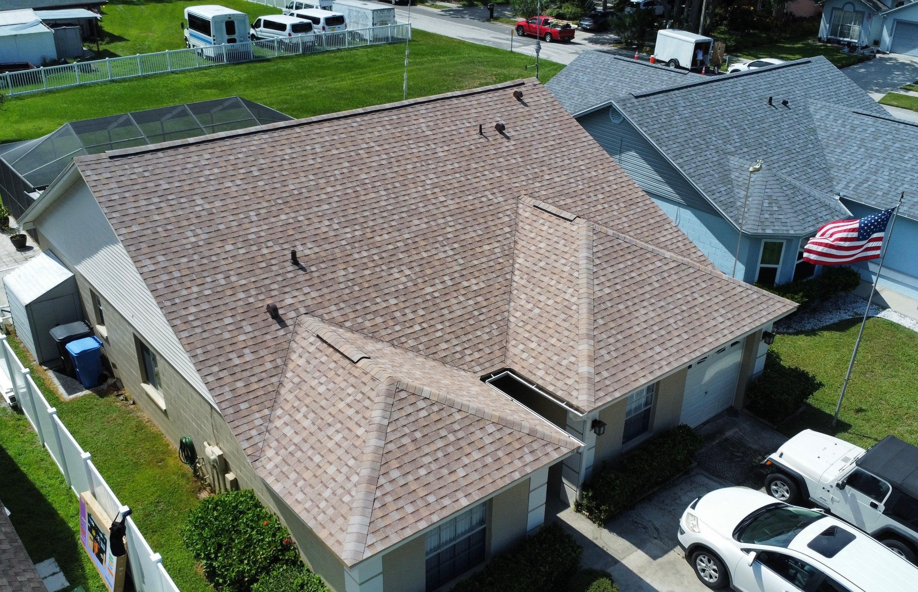 Roof Replacement in Brandon, FL. by Steadfast Roofing 