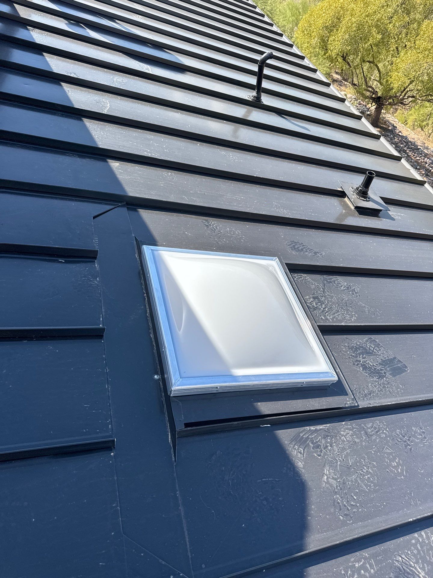 Black Standing Seam by Reimagine Roofing