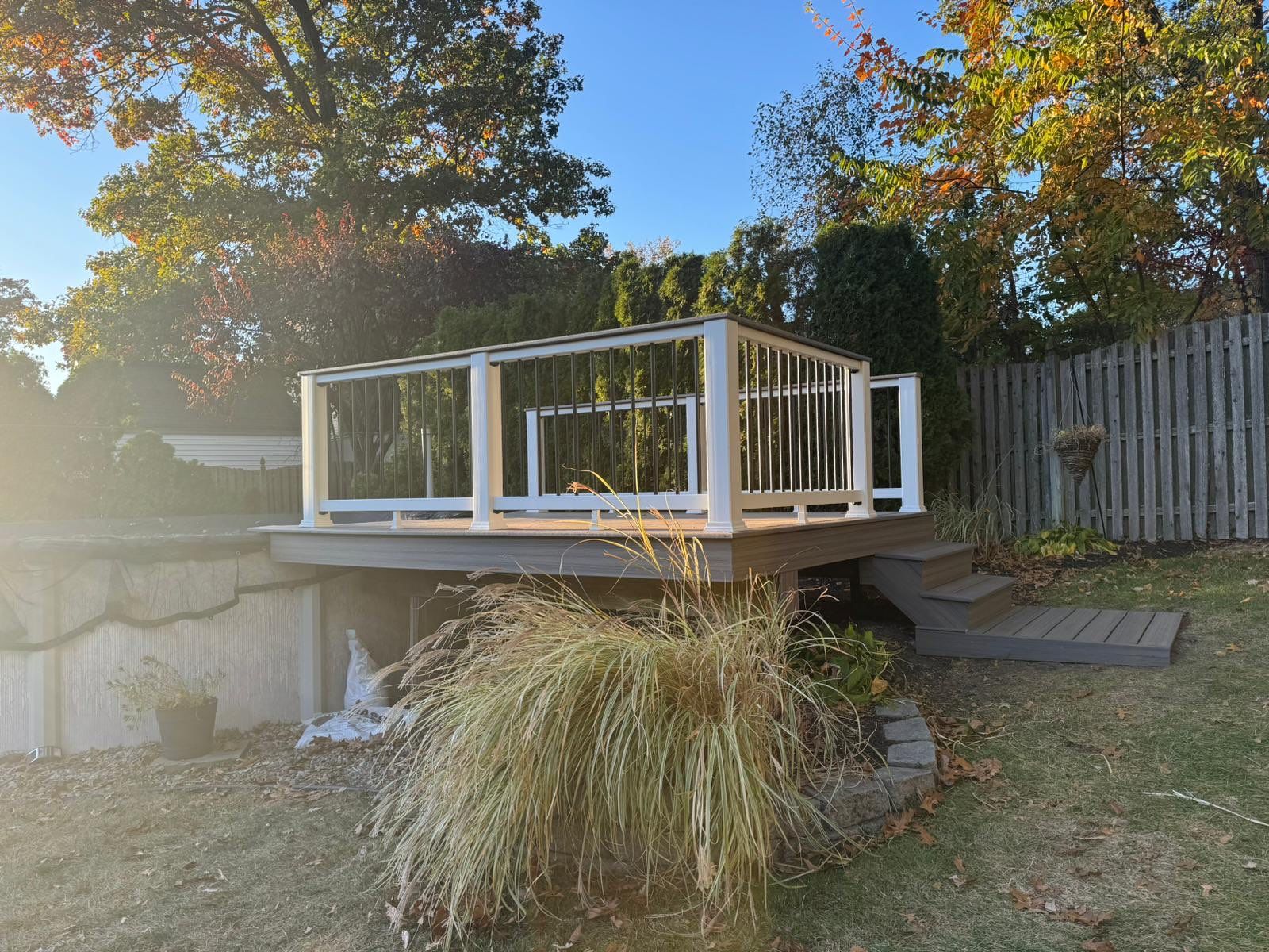 Deck Installation using Trex by Home Concepts Construction