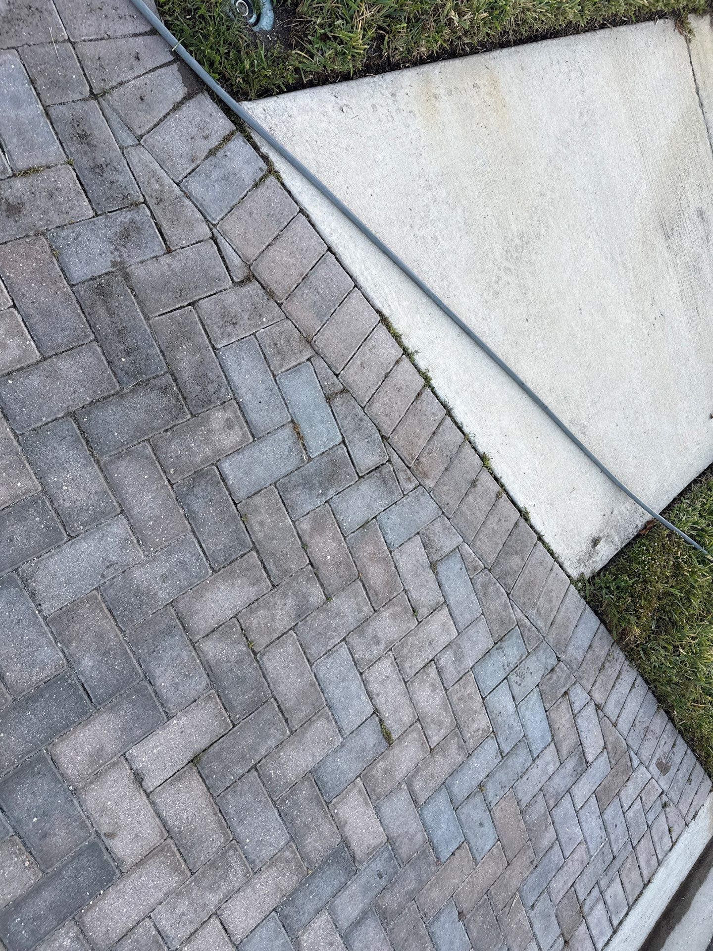 Paver Driveway Cleaning & Sidewalks in Trevesta Palmetto FL by Sunshine AquaWash