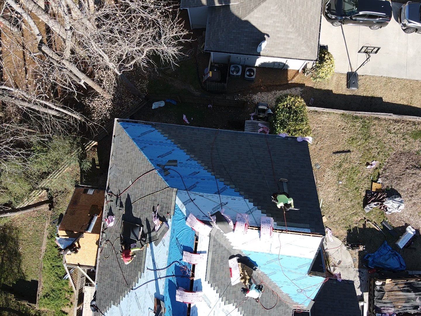 Residential Roofing Installation using Owens Corning by Inspector Roofing and Restoration