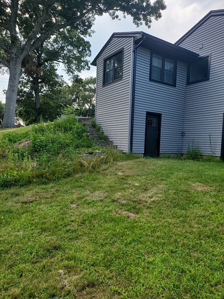Siding Installation using Certainteed monogram charcoal gray Owens Corning Onyx Black by A Plus Exterior