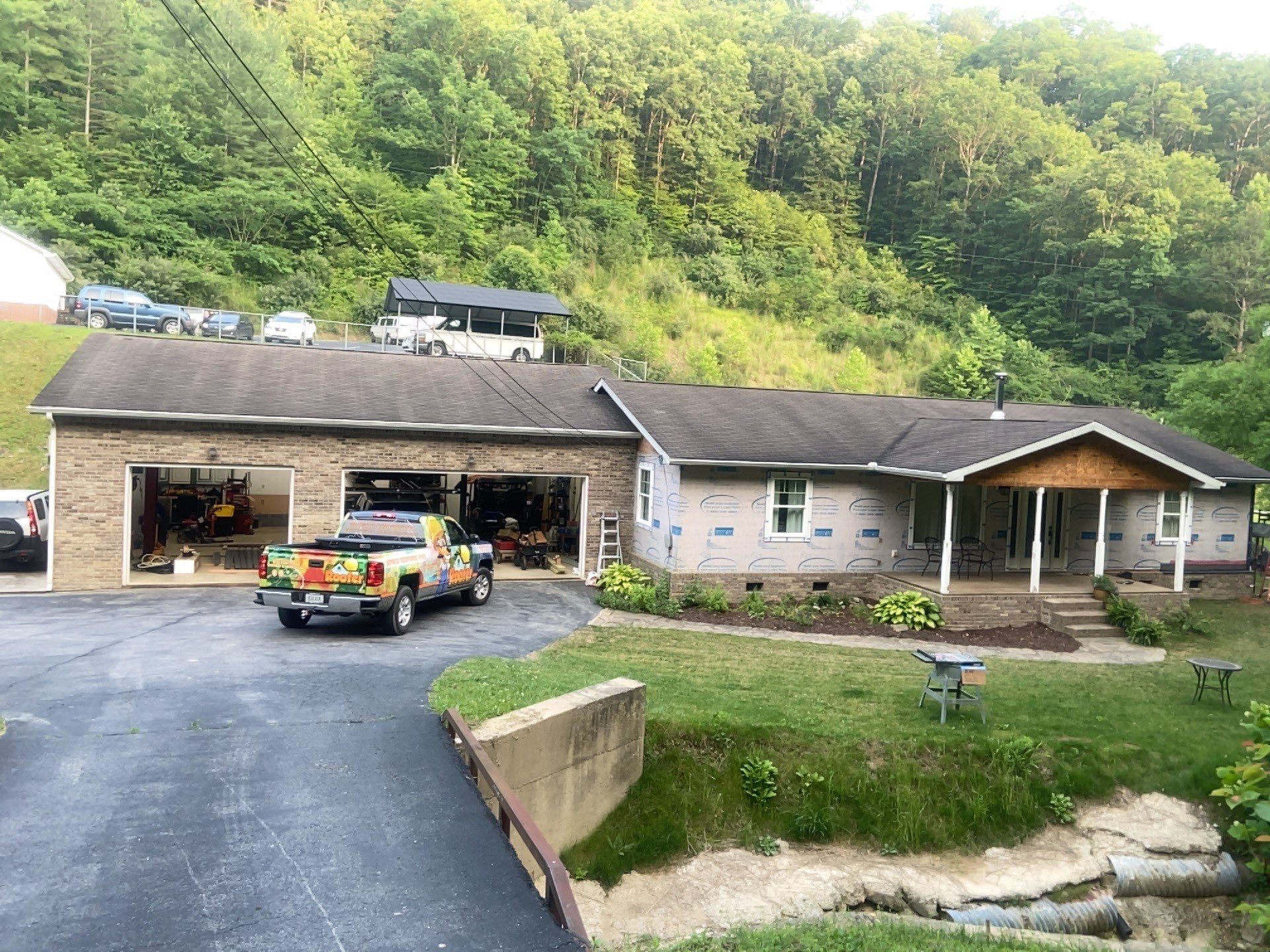 Residential Roofing Installation using Performance Shingles by Mr. Roofer
