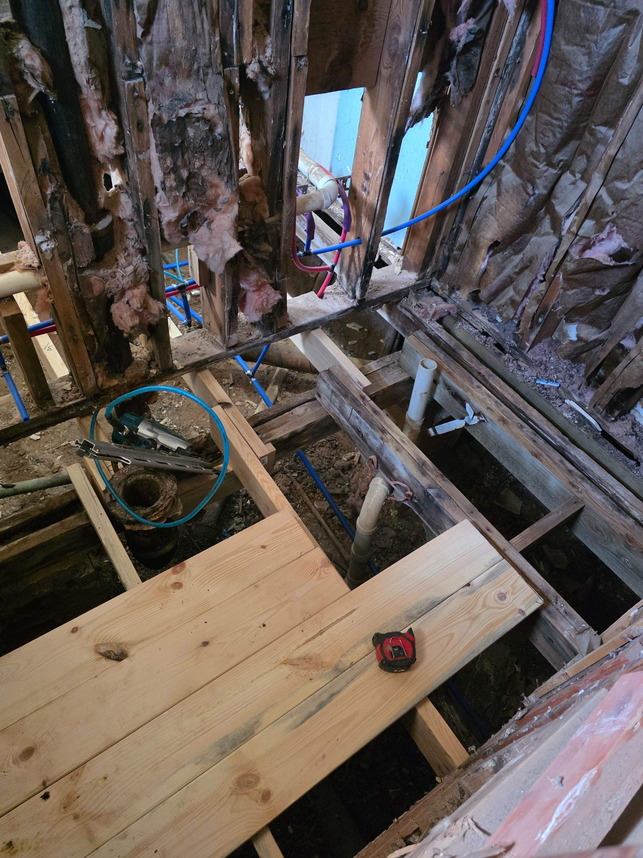 Restoration of an abandoned home - Project in Midland, TX by Harden Enterprise Services LLC