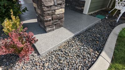 Driveway using Greystone 1/8"