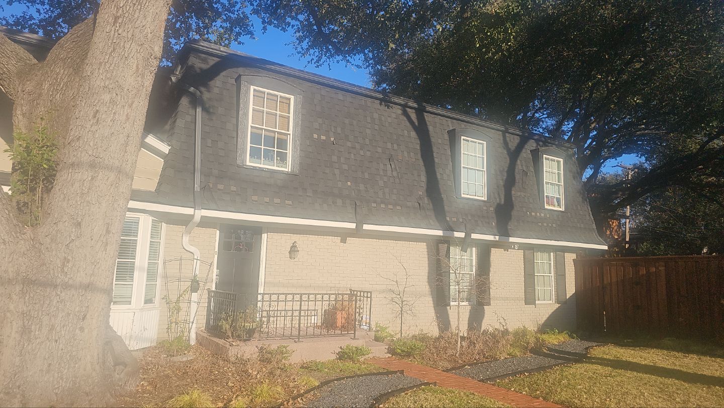 Lake Highlands Mansard Roof Replacement by Bert Roofing Inc