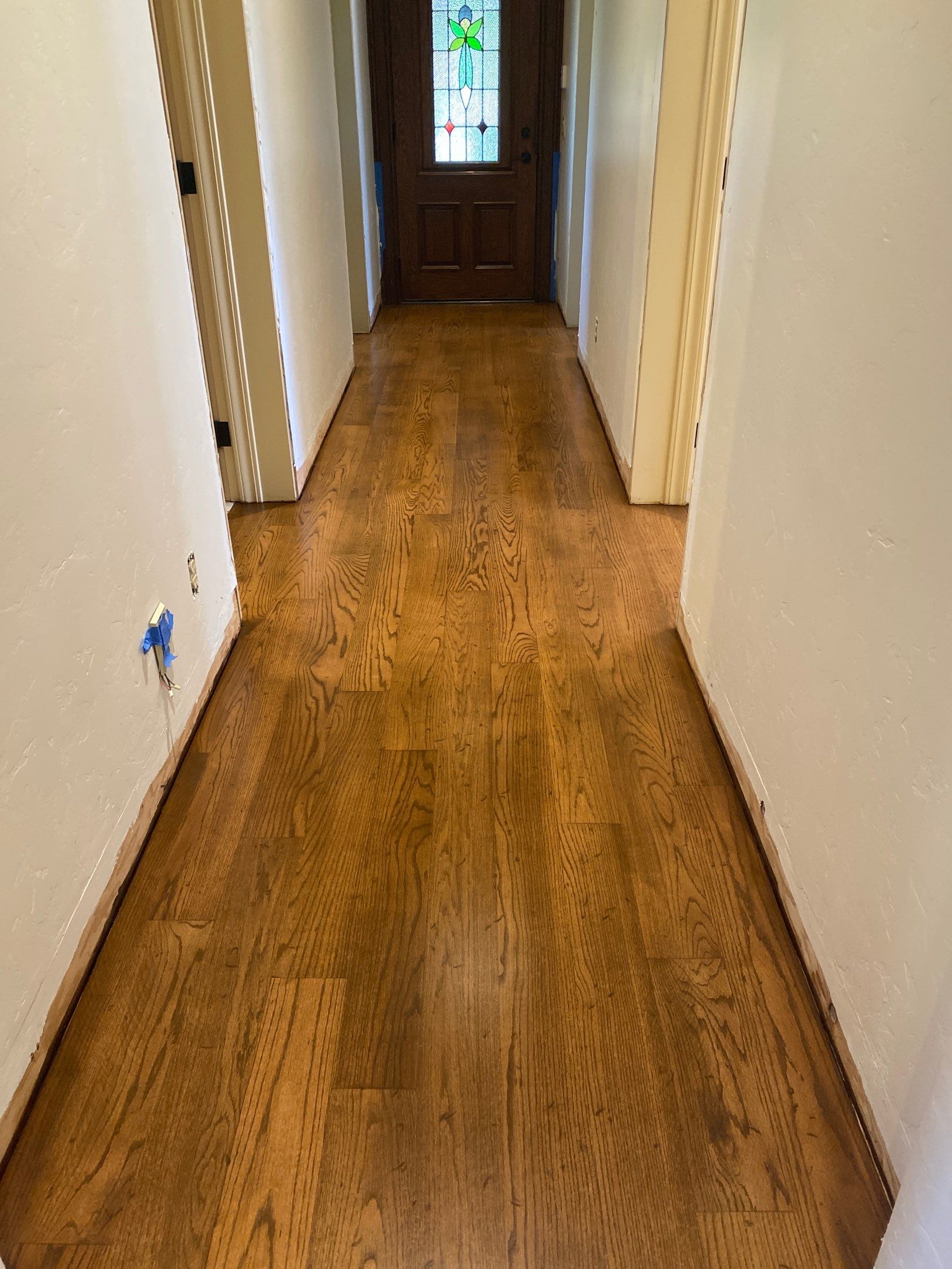 Flood damaged floor repair by Footprints Floors South Sacramento