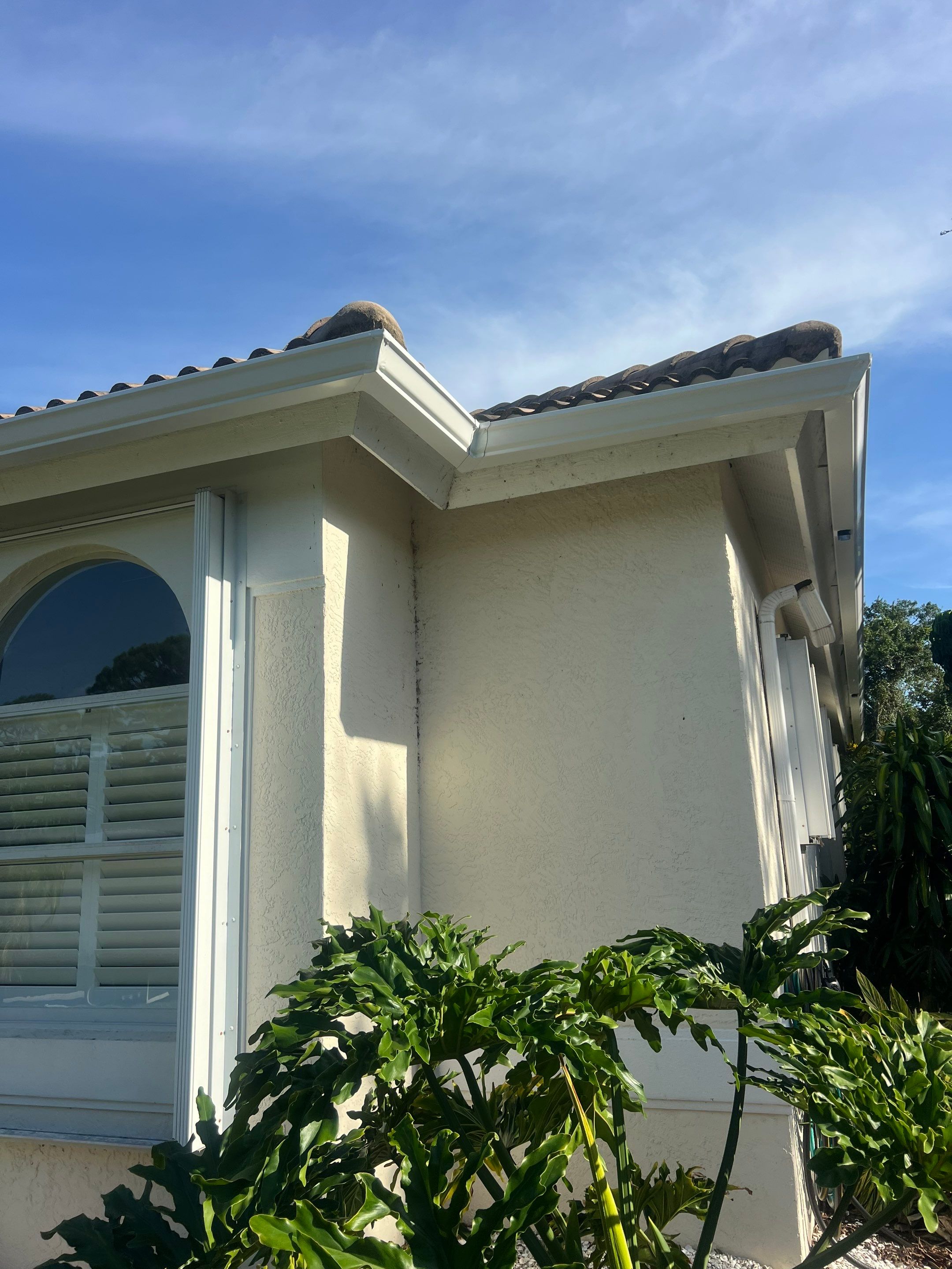 Downspout Installation in Sarasota FL by Gutter Professors
