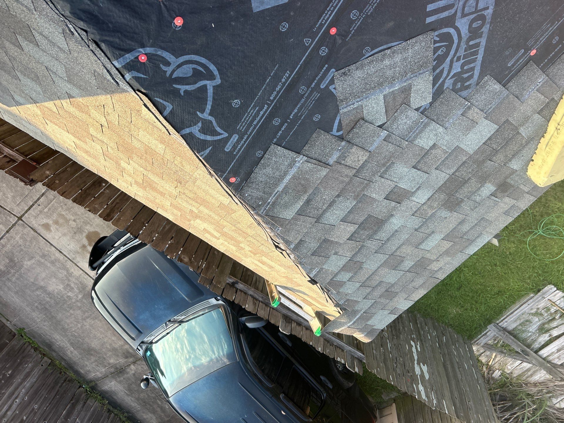 Residential Roofing Installation using Owen's Corning Duration (Lifetime) Shingles by Roof Repair Company
