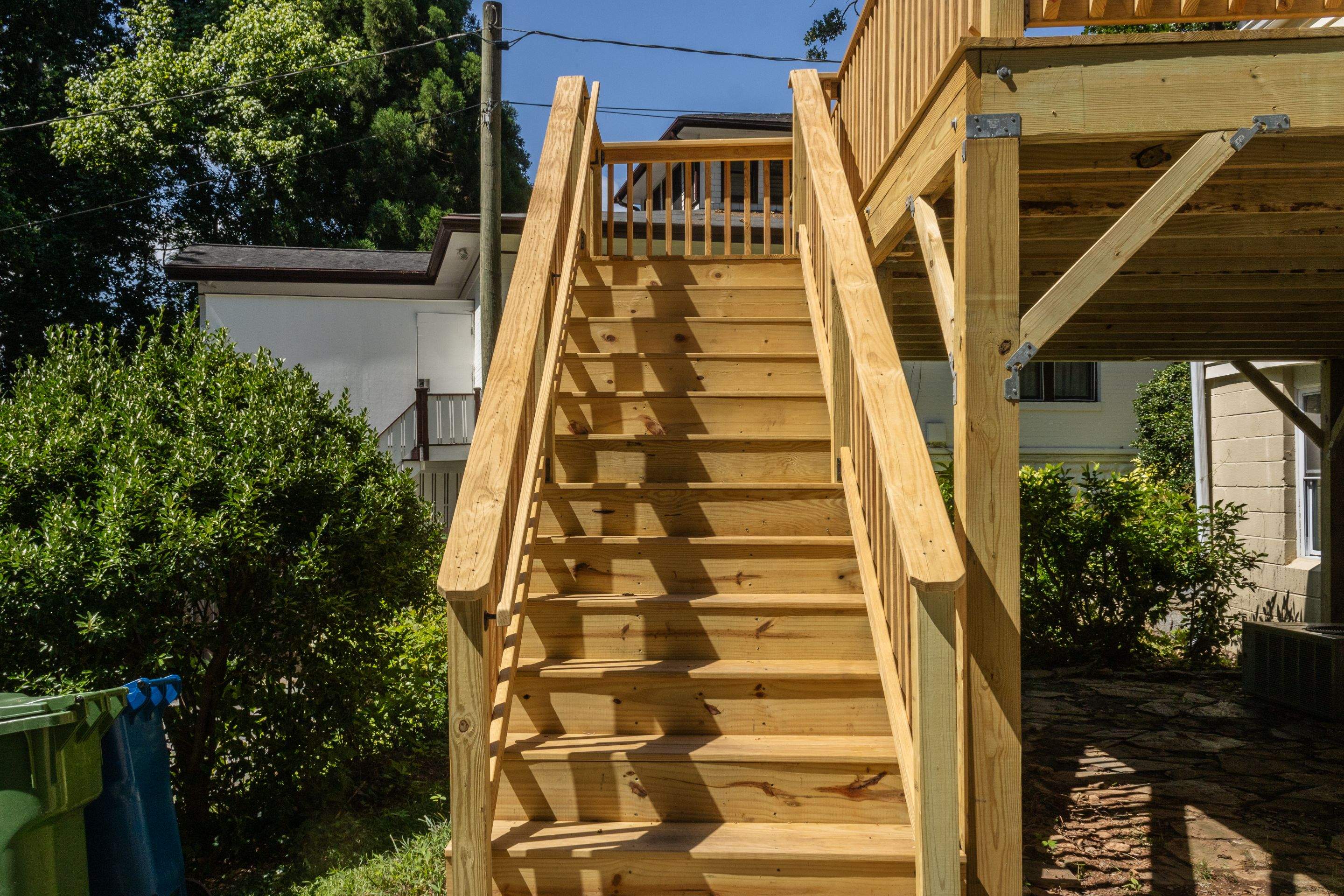 Atlanta, GA Deck Rebuild using Pressure Treated Pine by Nelson Exteriors