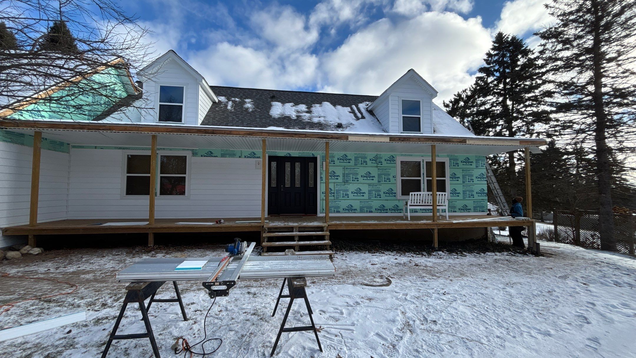 Siding Replacement using Ascend 7" Composite by 180 Contractors