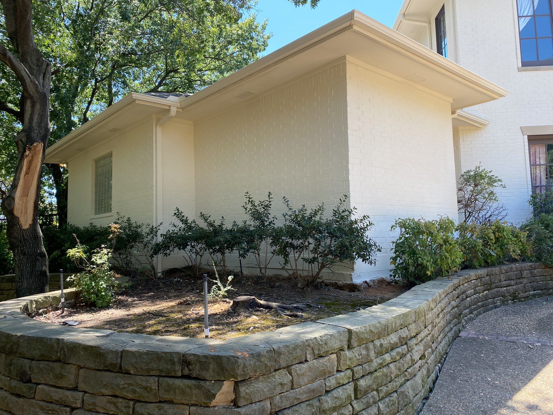 Exterior Brick Painting using Romabio by Nomad Painting