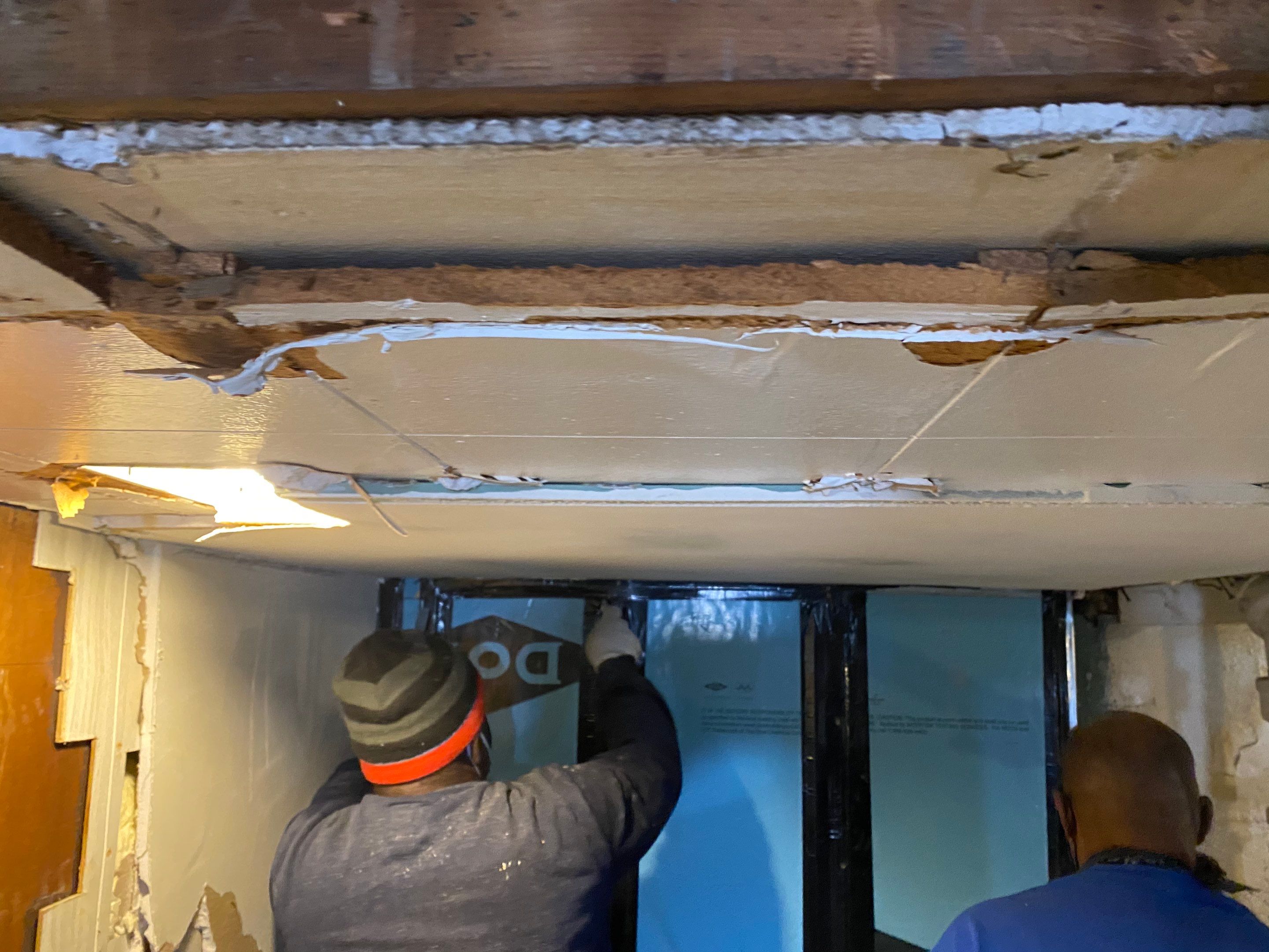 Interior French Drain Job in Bloomfield, NJ by Pure Service Pro, LLC 