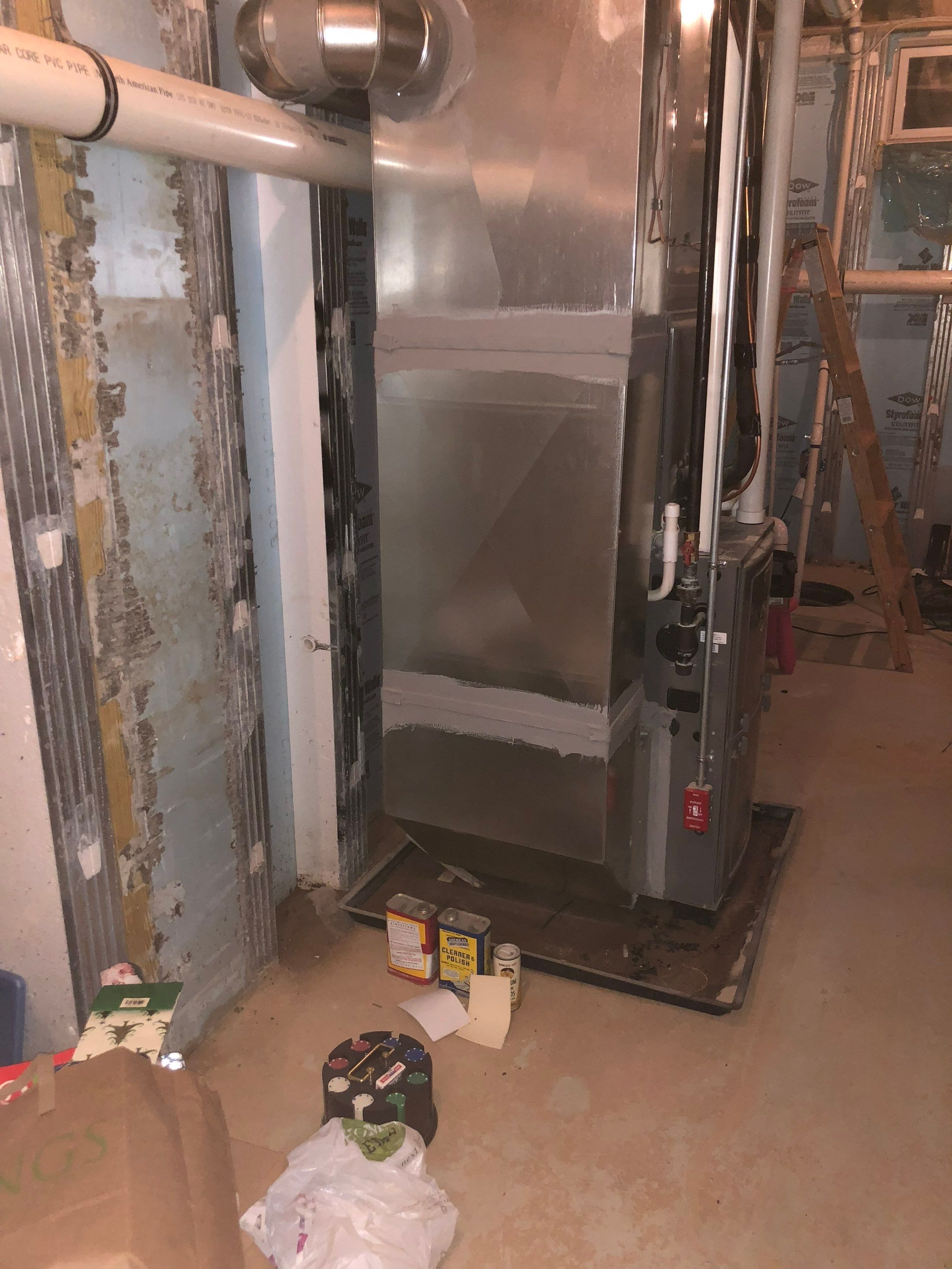 Interior French Drain Job in Summit, NJ by Pure Service Pro, LLC 