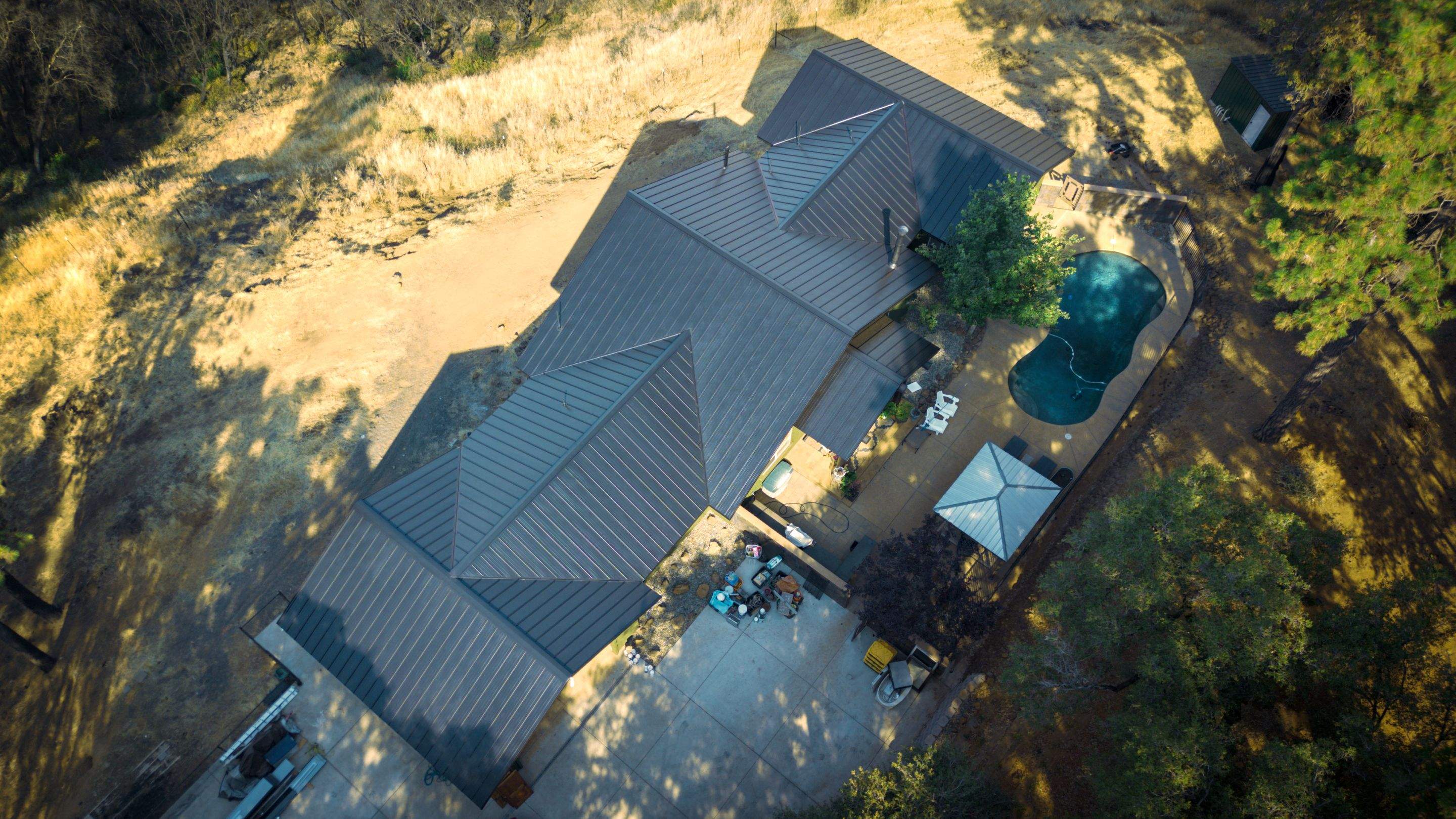 Forest Ranch ASC Skyline Black by Butte Roofing Company License #567600