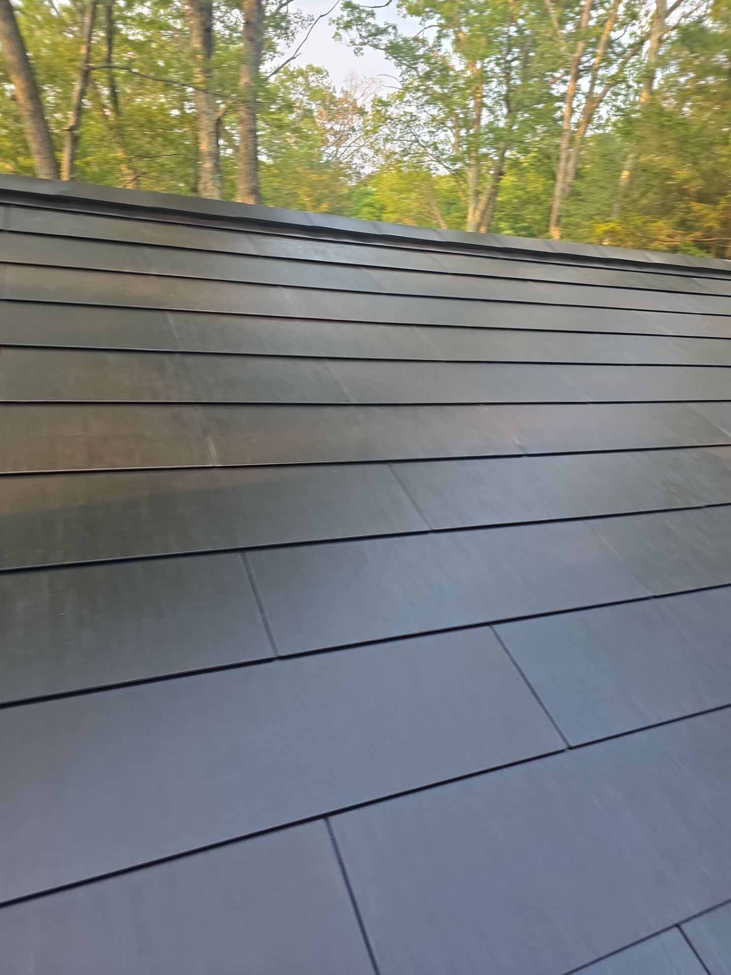 Stunning Tesla Solar Roof Cabin in the Woods by American Home Contractors