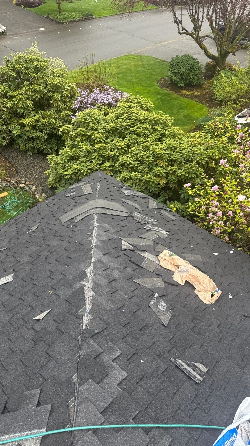 Residential Roofing Installation using GAF UHDZ Shingles by Roofing Formula LLC