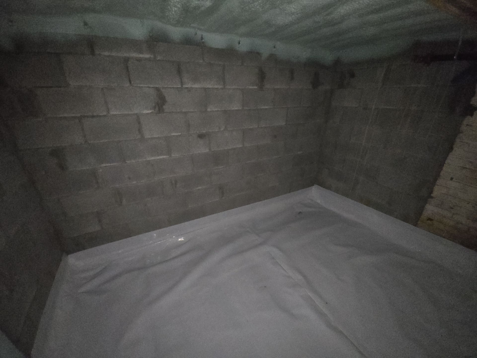 Crawl Space Encapsulation using Closed Cell Spray Foam by NYS Foam & Energy