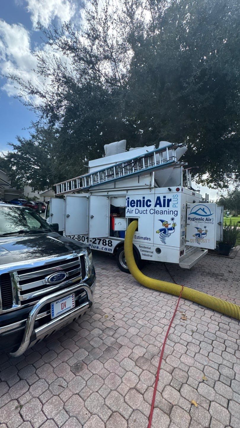 Air duct and Bathroom Exhaust Cleaning in Apopka by Hygienic Air, Inc