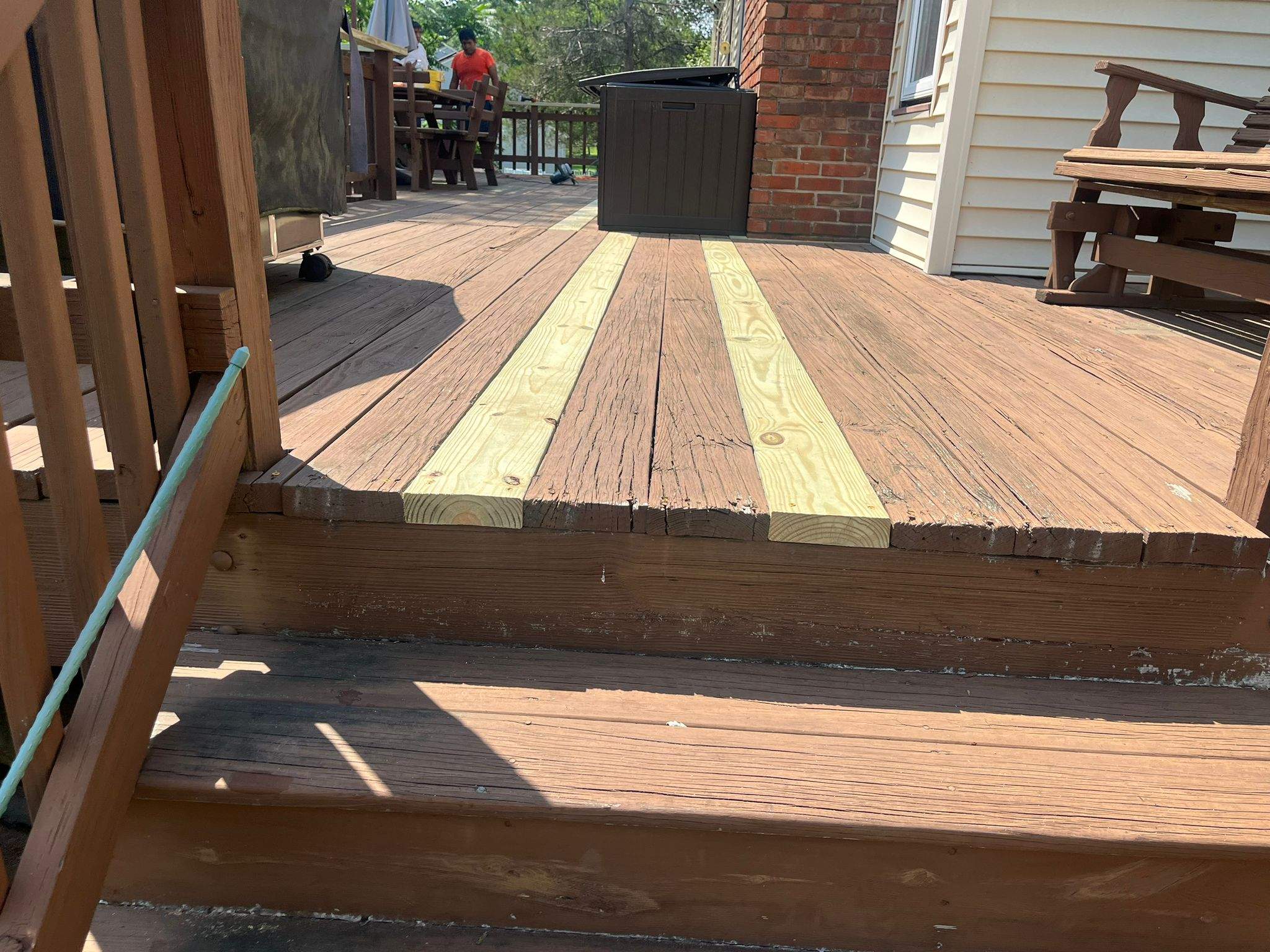 Deck Repair using Wood by Home Concepts Construction