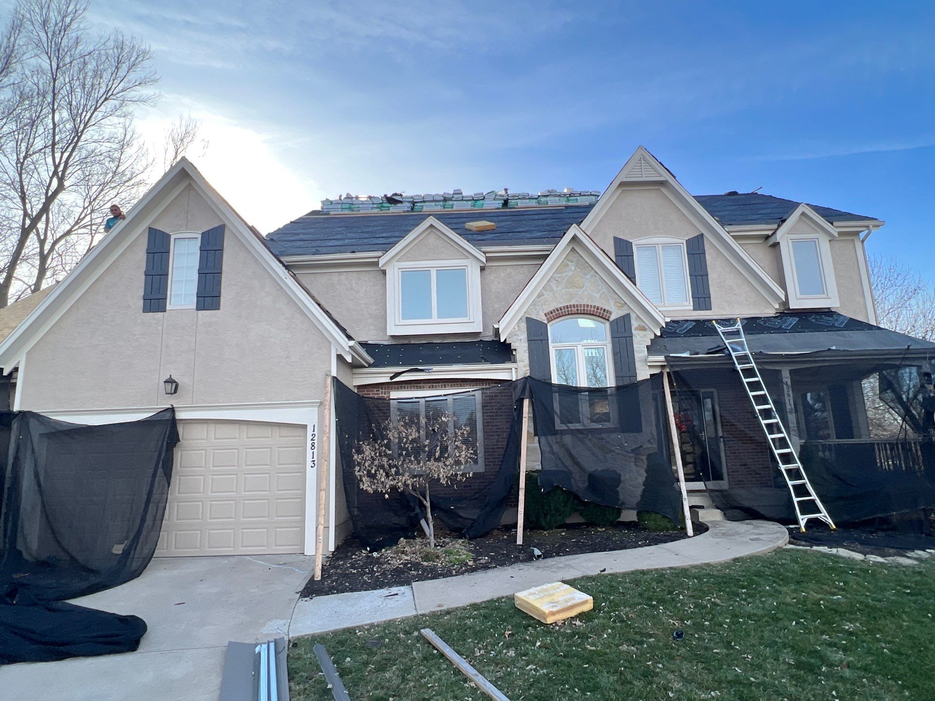 Project in Overland Park by HT Roofing & Construction, INC