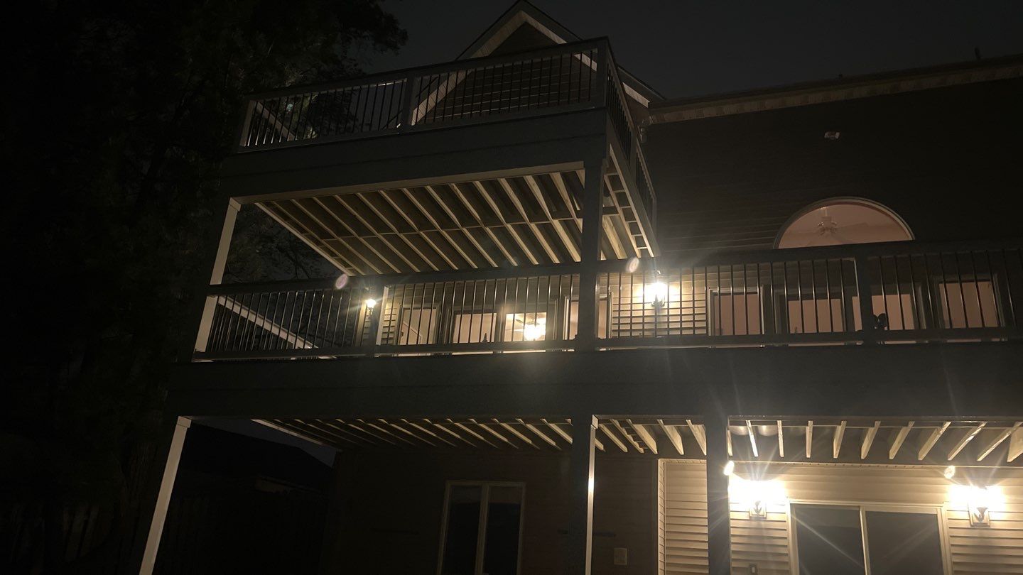 Waterfront deck In Keyport  by deck guardian