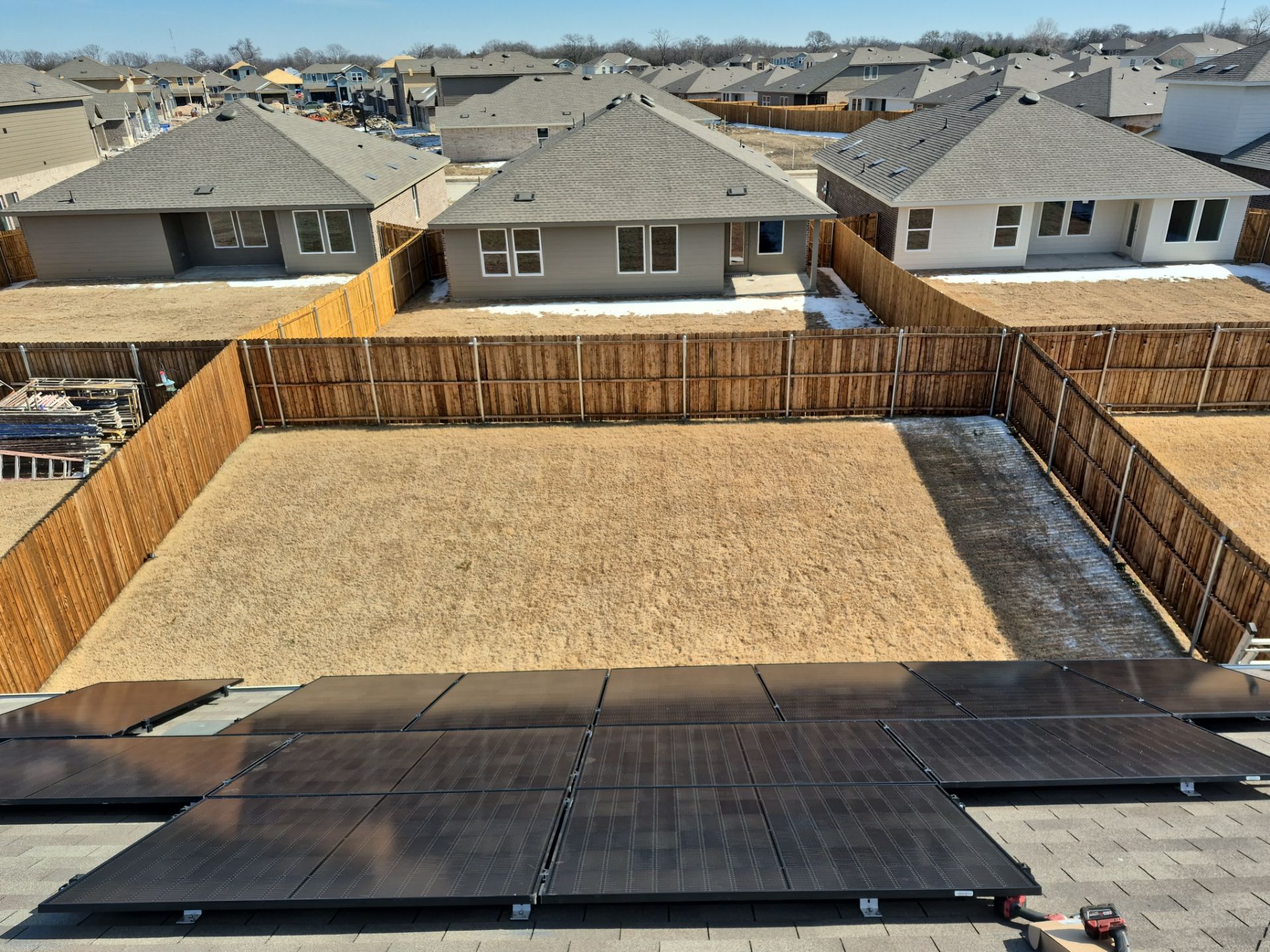 Project in Princeton, TX by Trojan Solar