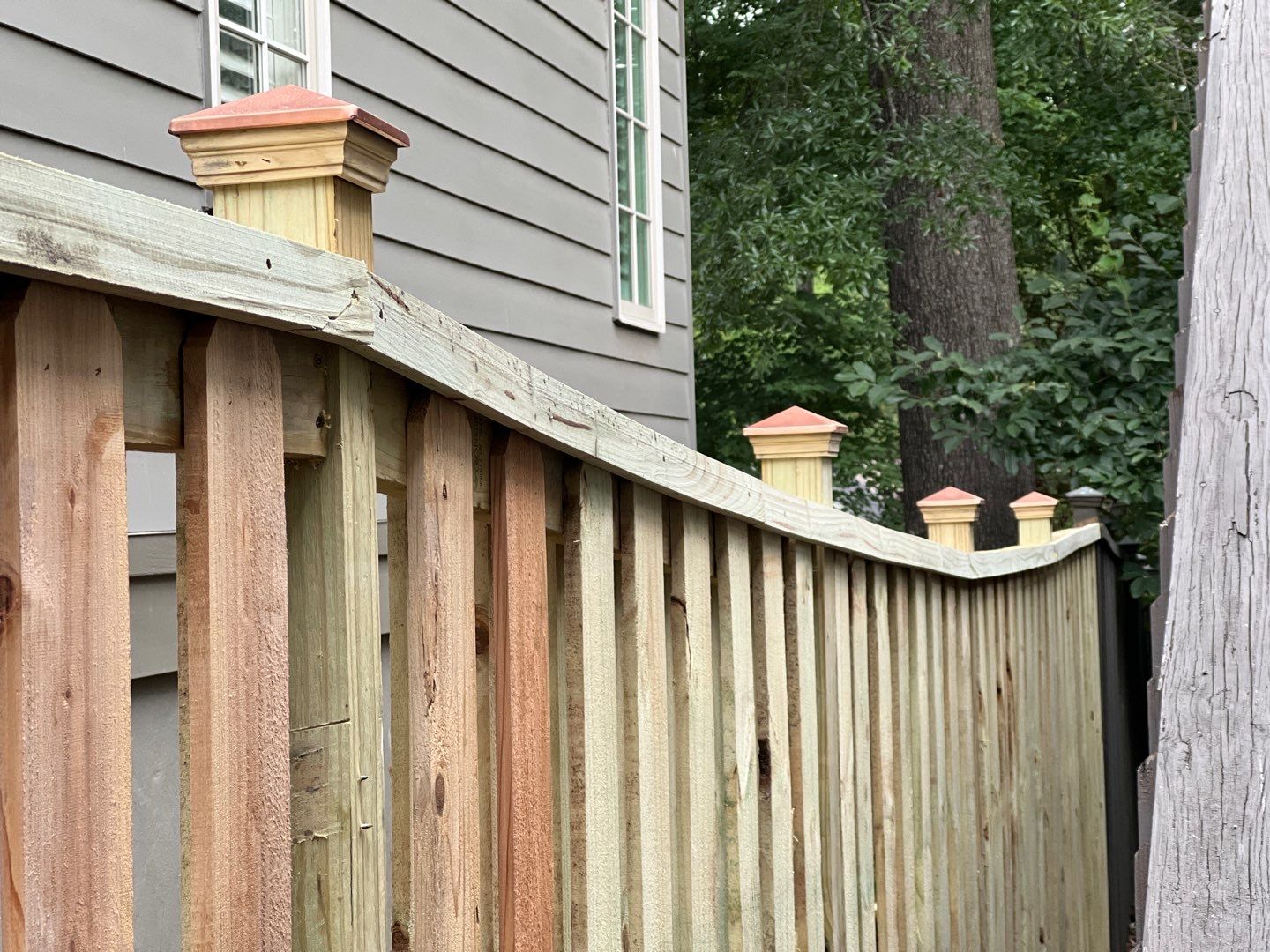 Melrose - Fence by Pillar and Pine