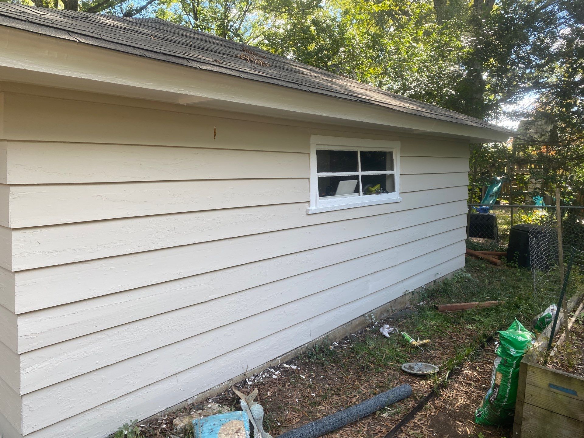 Fence Repair and Exterior Painting by Billy Weatherspoon Contractor