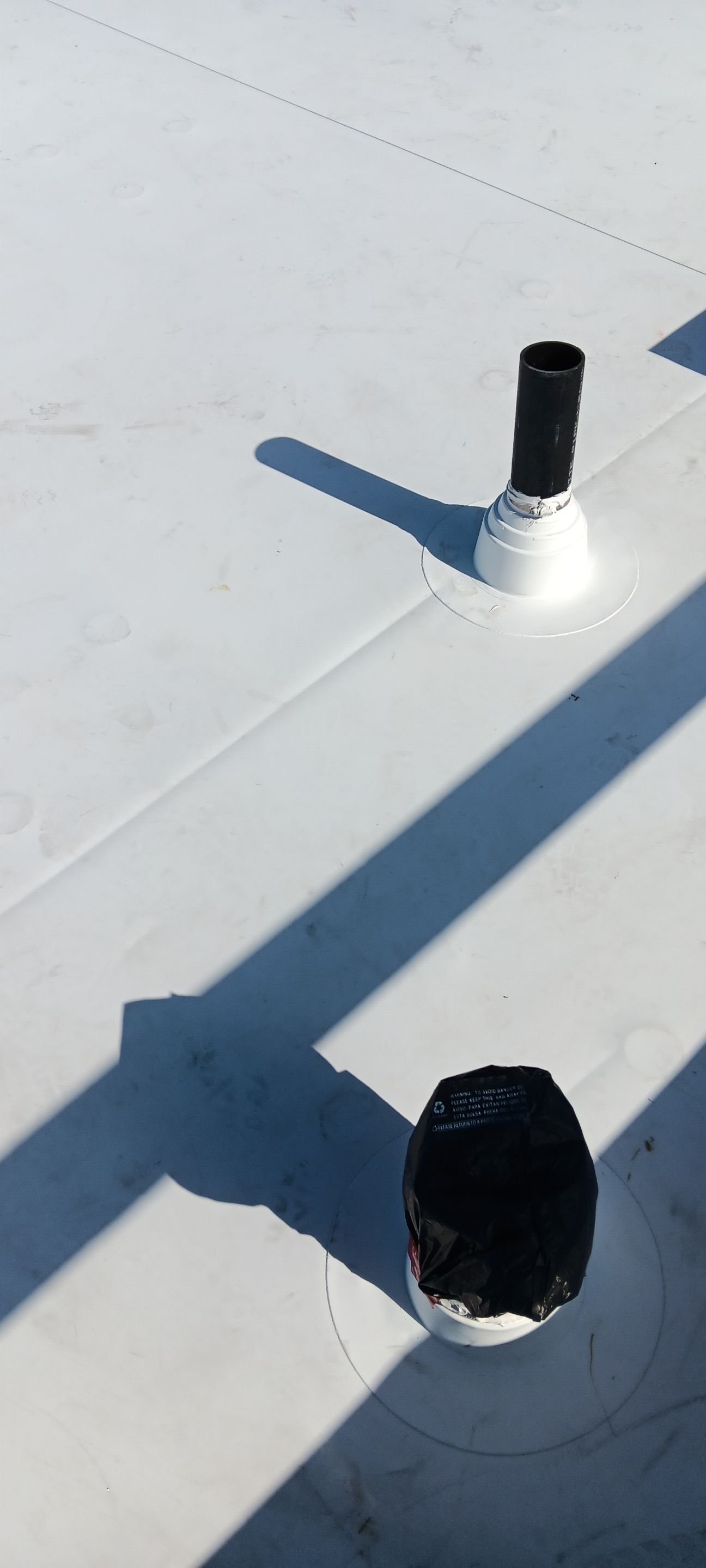 Commercial Roofing Replacement using TPO by Vitan Construction LLC 