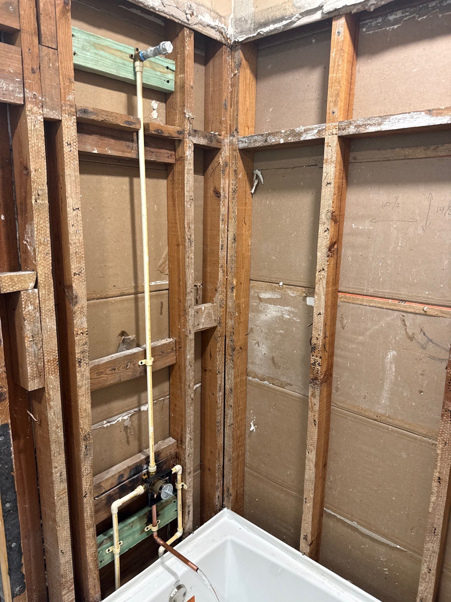 Residential Bathroom Plumbing Rough-In and Tub Installation in Tampa by All Hours Plumber