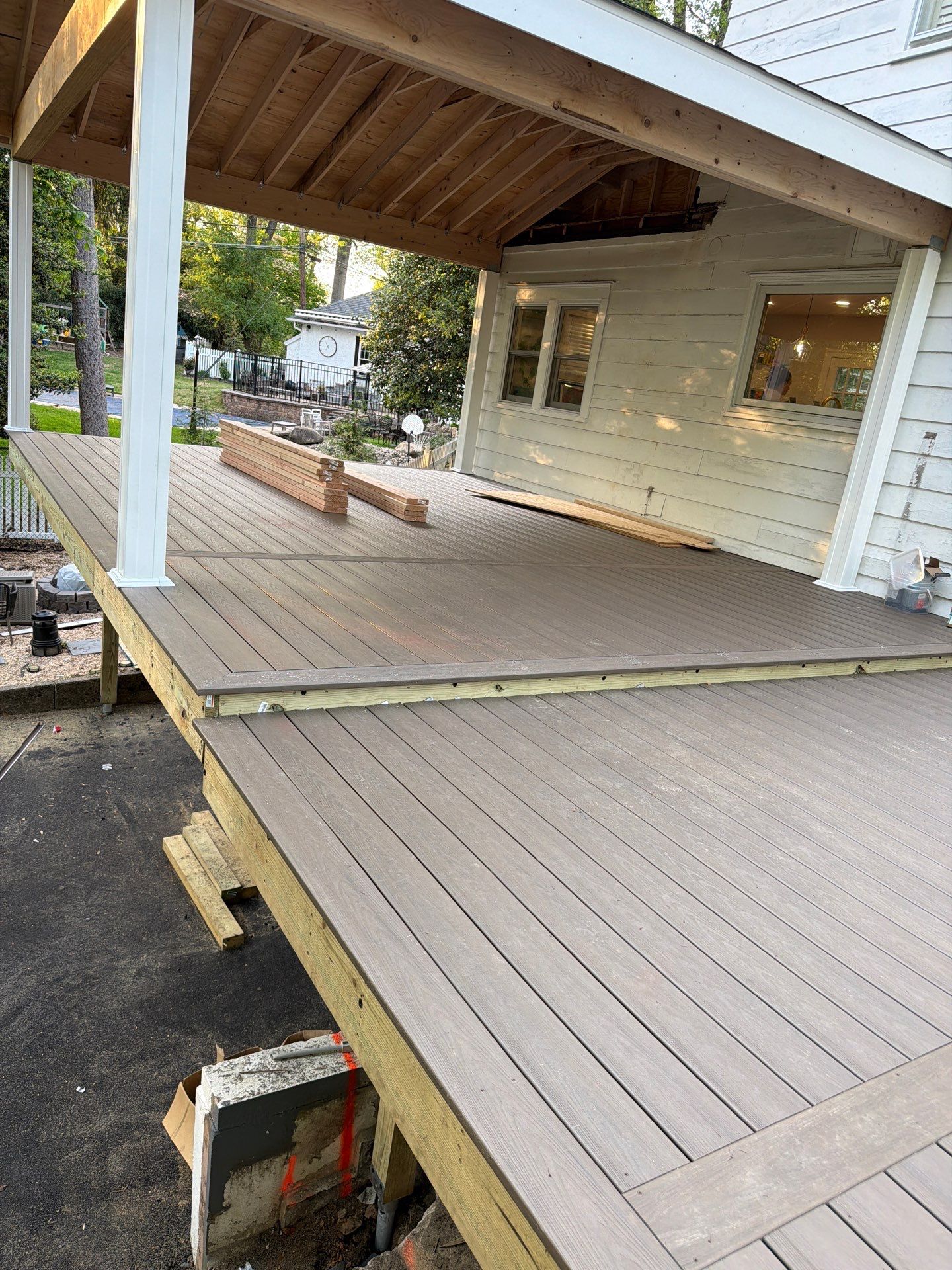 New deck and porch in Moorestown by deck guardian