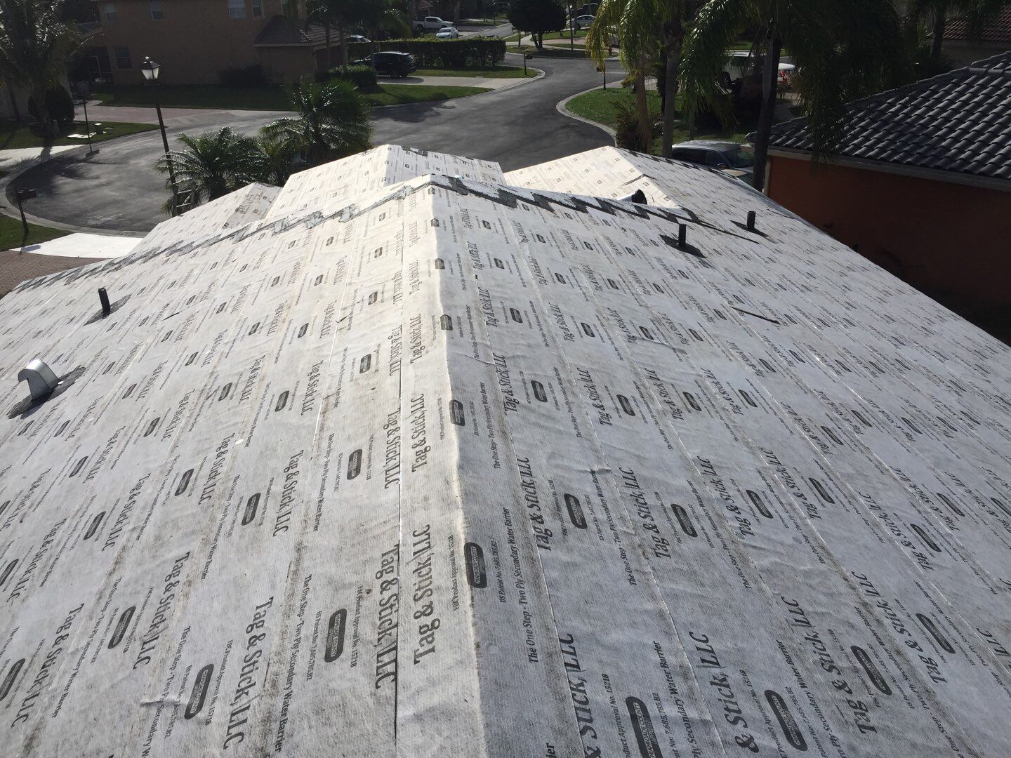 Residential Roofing Installation using Eagle Roofing Tile by BLUES BROTHERS ROOFING