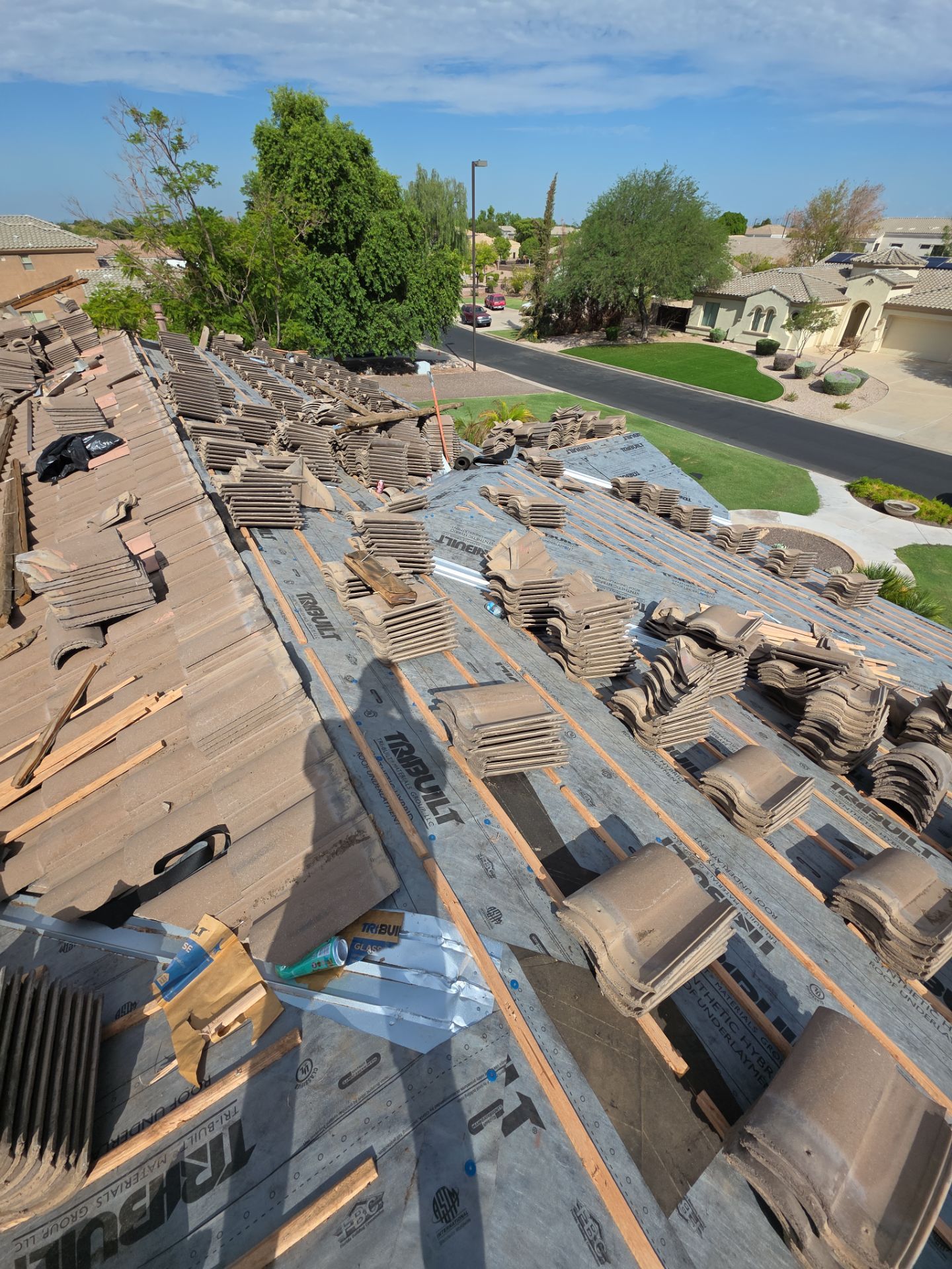 Recent Rain and Storm Damage in Gilbert by Weather-Tite Roofing
