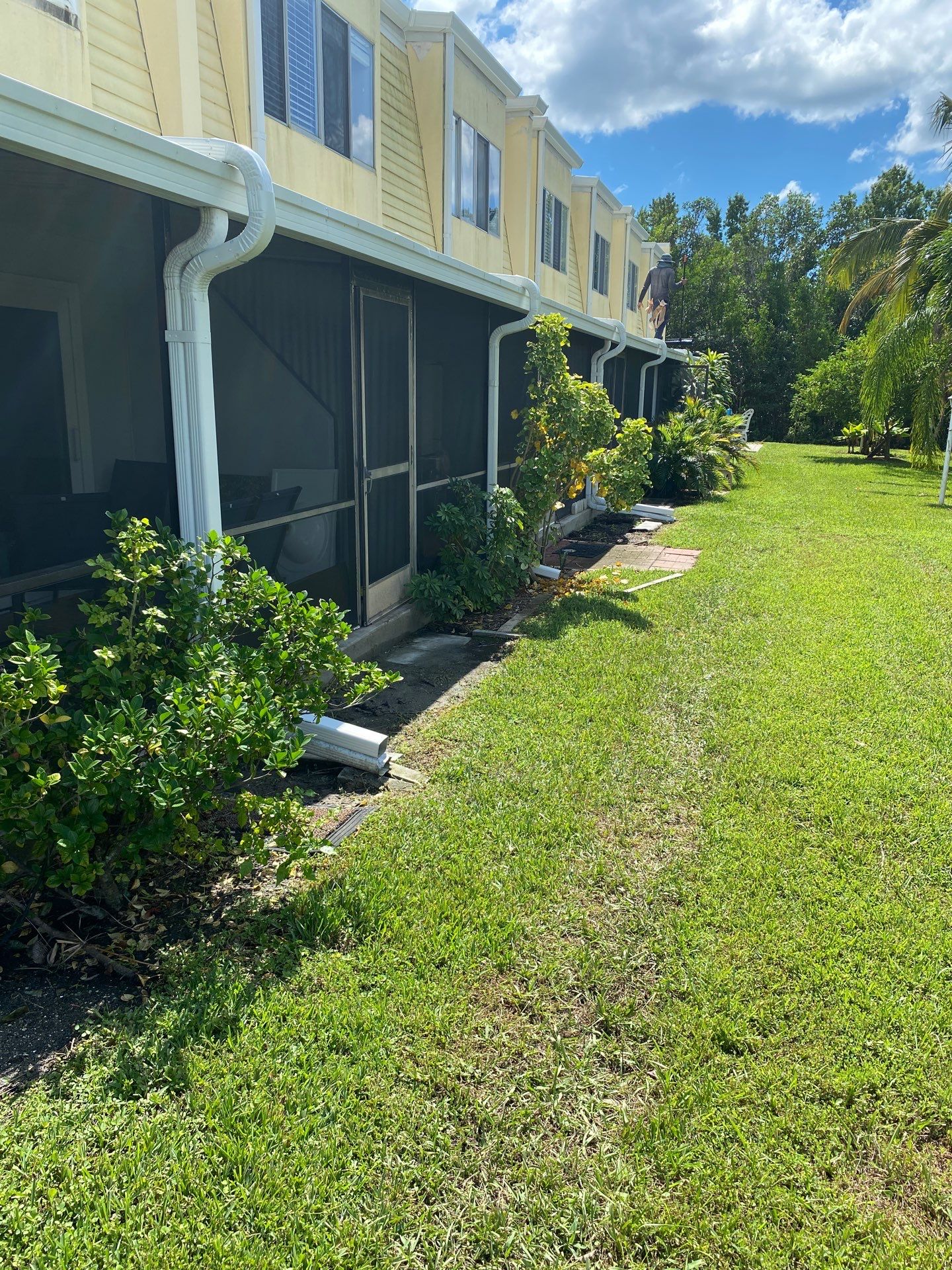 Downspout Installation in Punta Gorda FL  by Gutter Professors